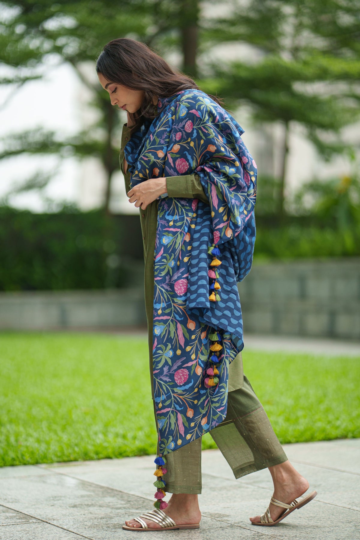 Lavender Kurta Set