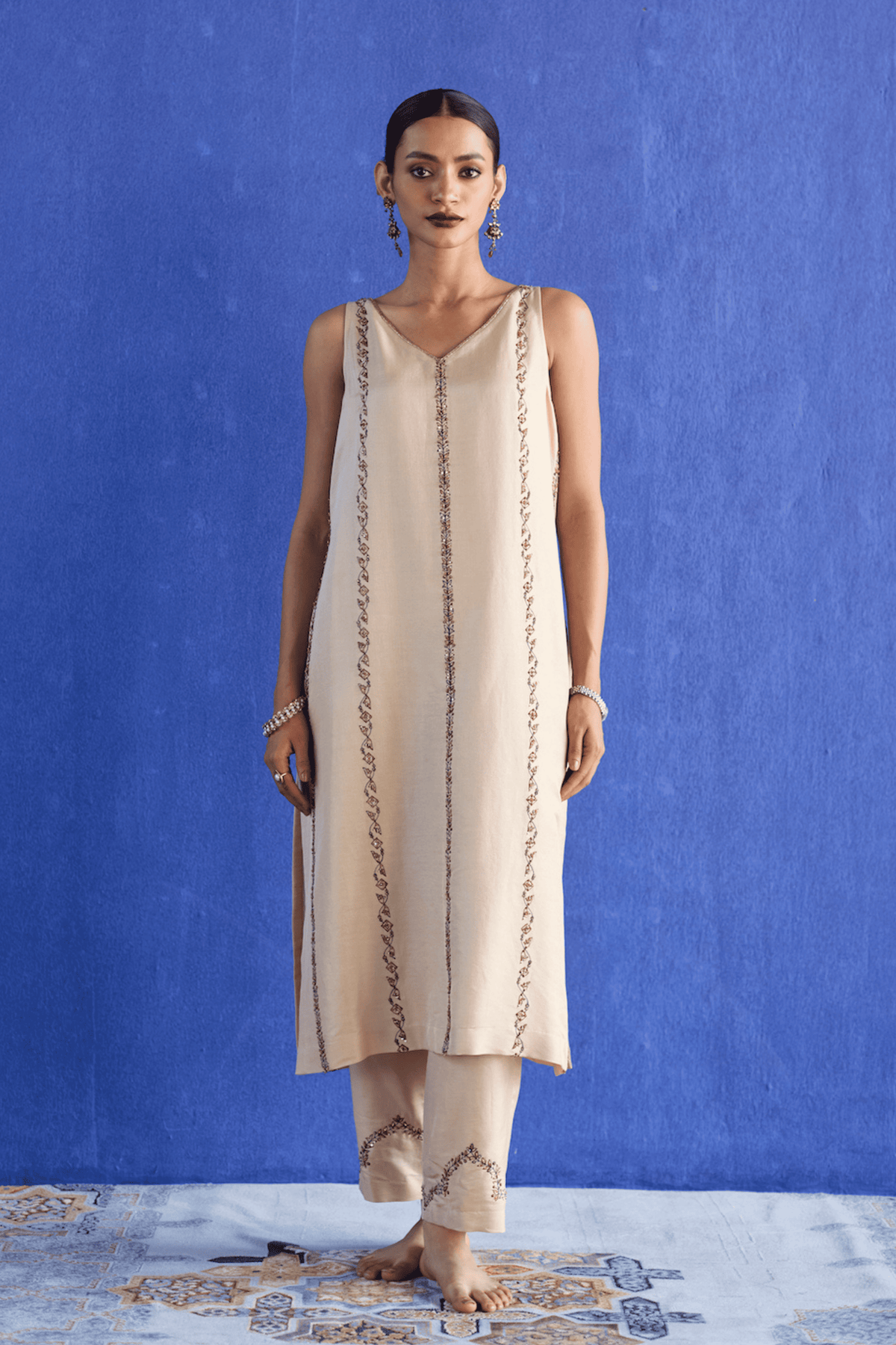 Beige Nidhi Suit