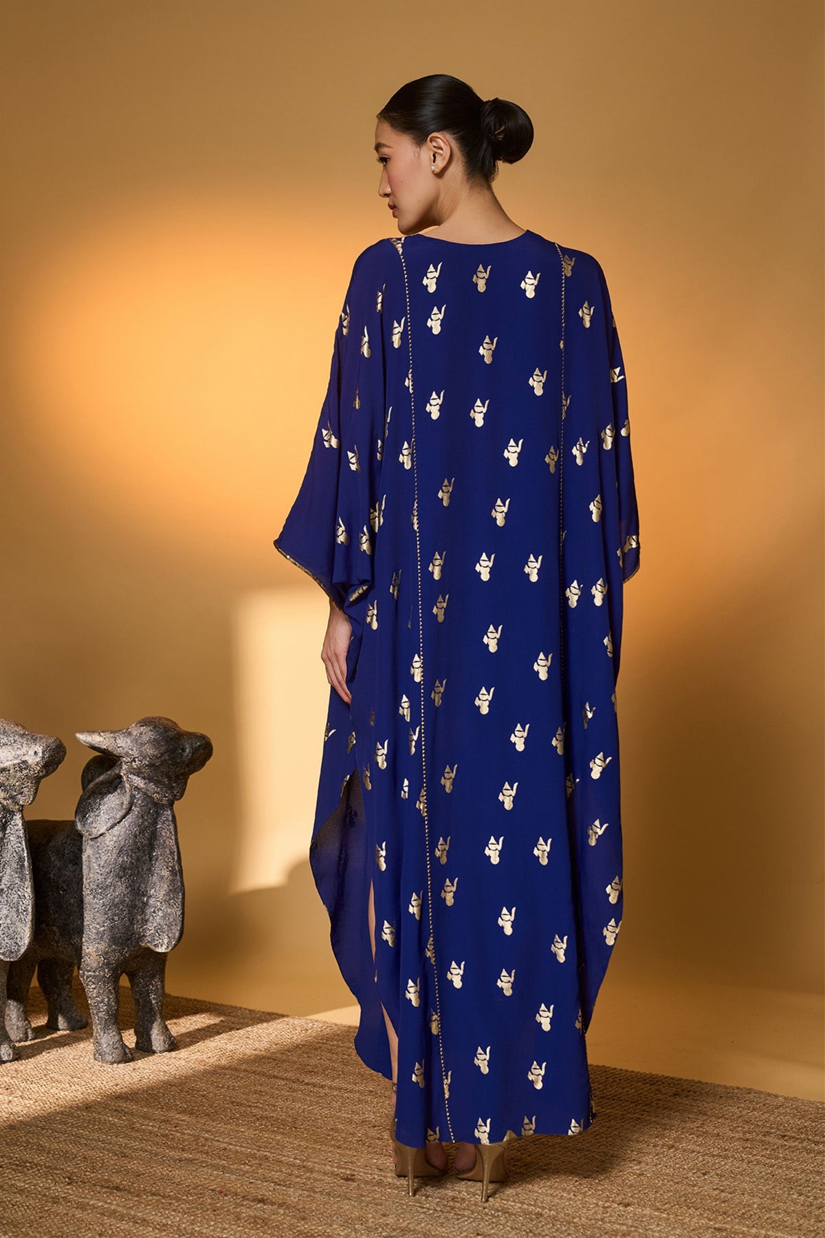 Electric Blue All Charms Kaftan