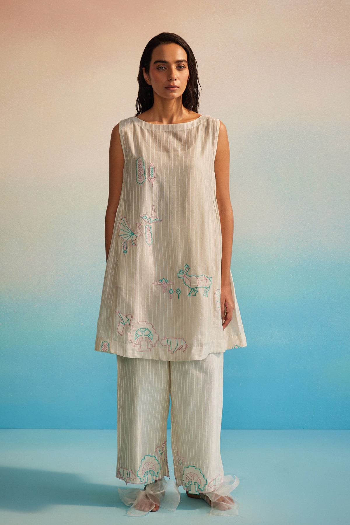 Hiroko Pleated Co-ord Set
