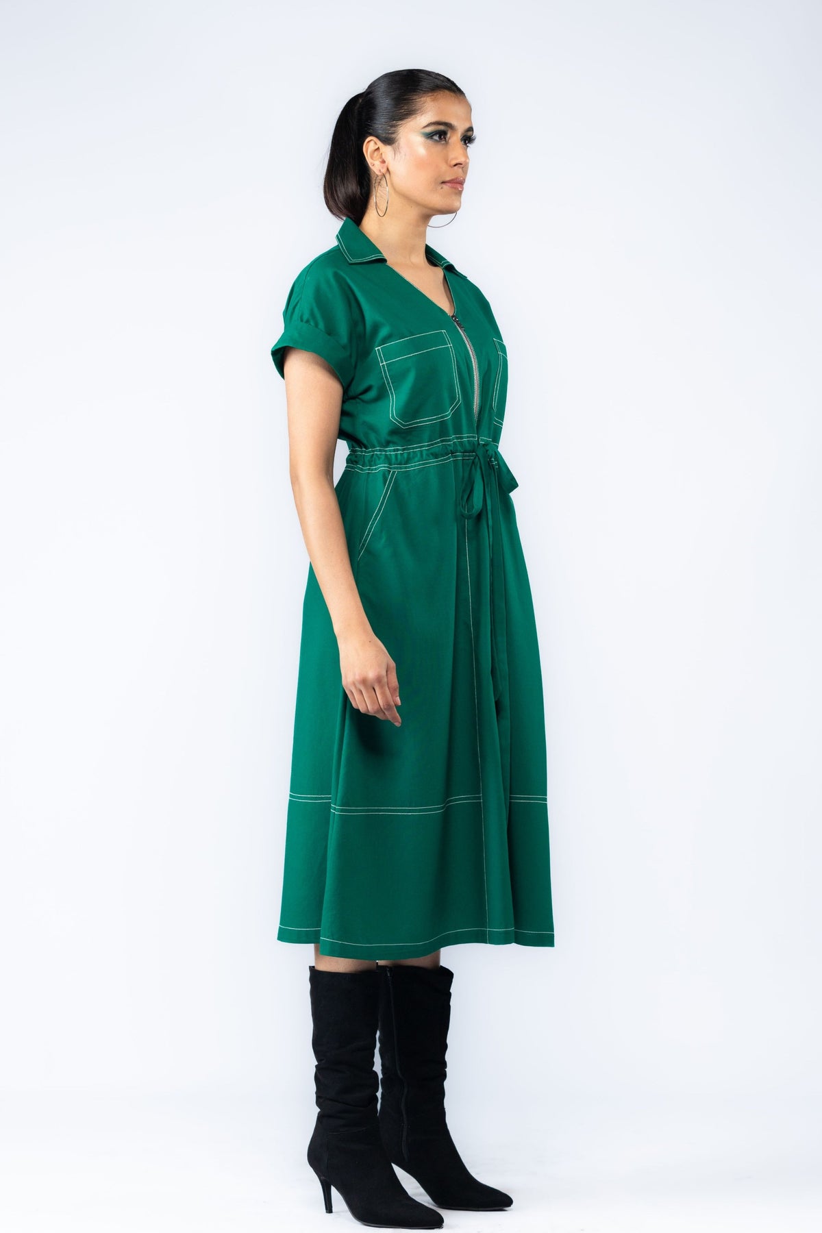 Tiva Zipper Dress