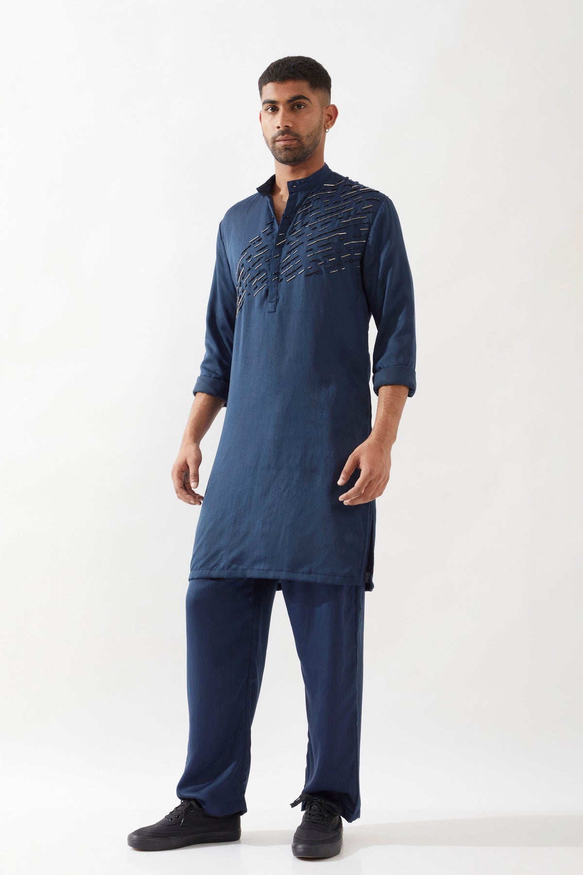 Wynn Navy Kurta Set