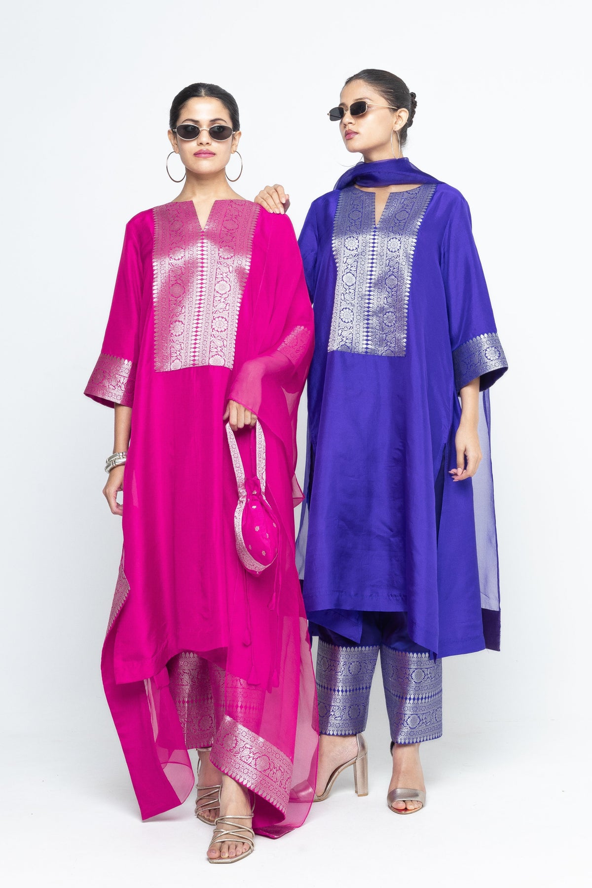 Seher Pink Kurta  Set