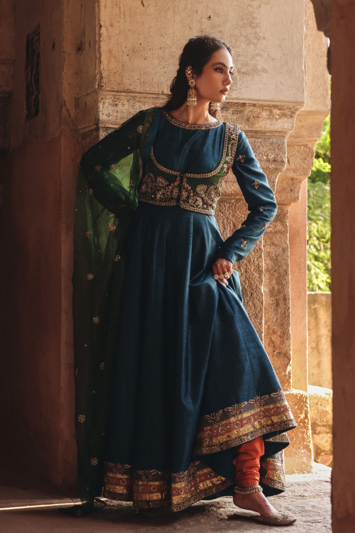 Rangrez Anarkali Set