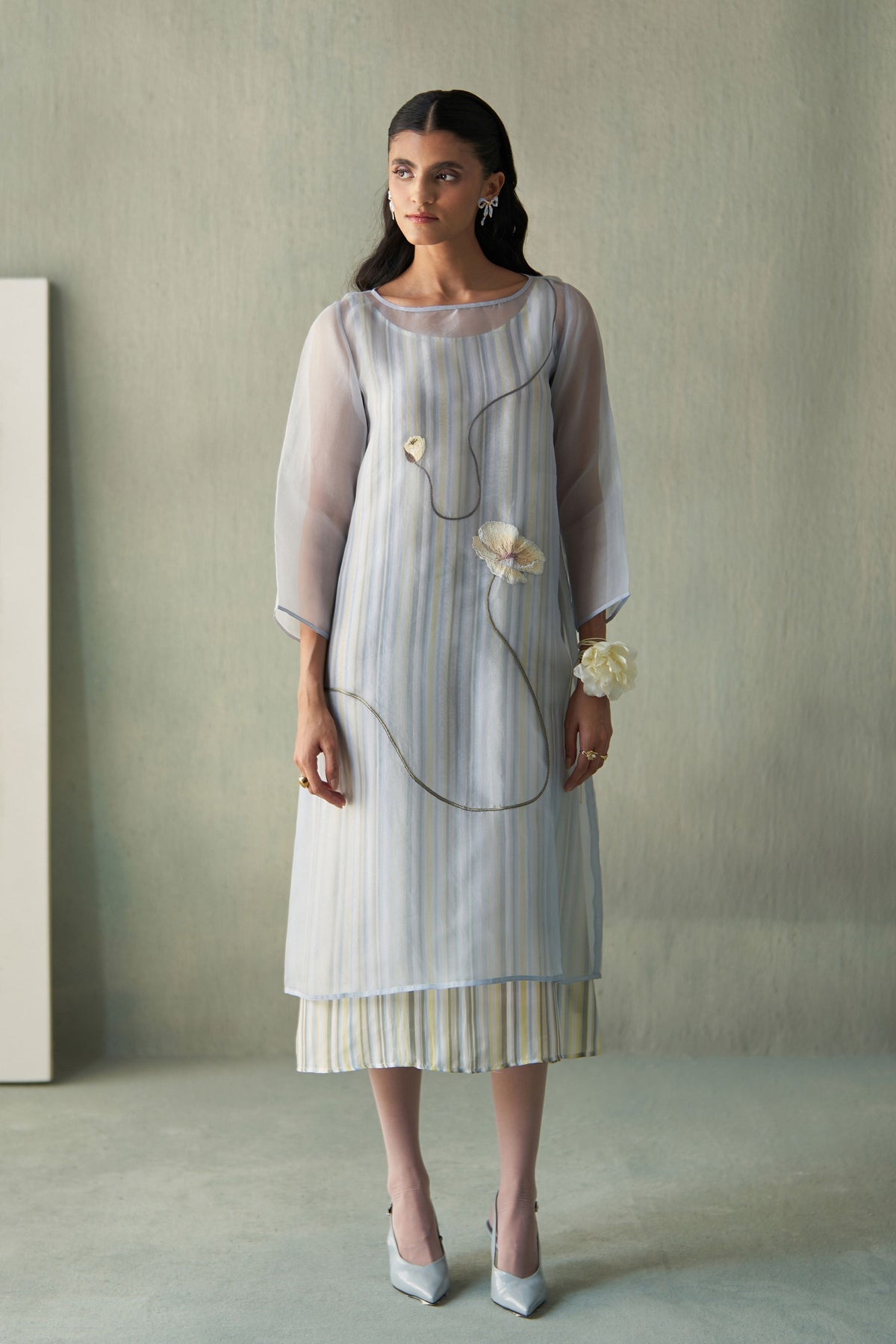 Sunrise Sky Layered Dress