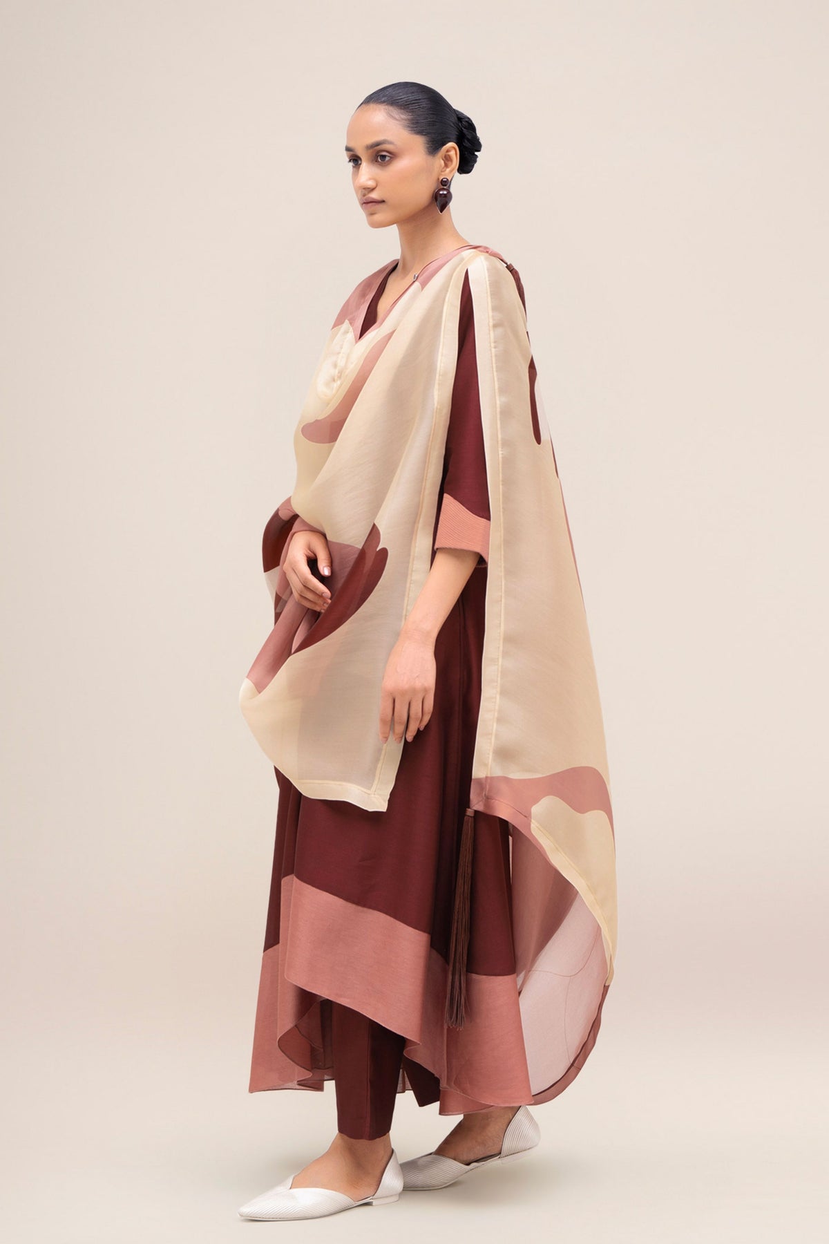 Sama Brick Kurta Set