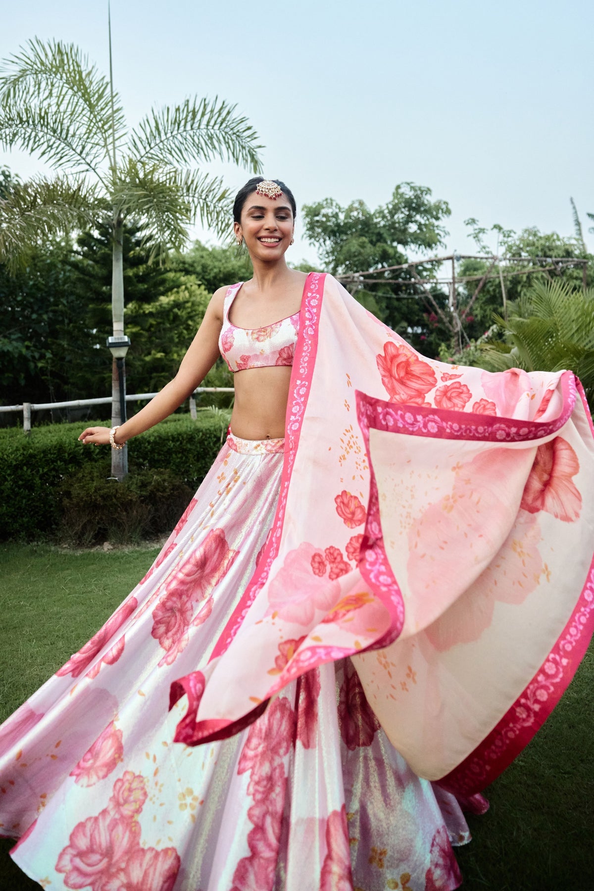 Blush Bloom Lehenga Set