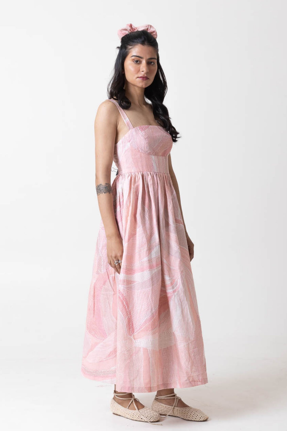 Pink Rose Dress