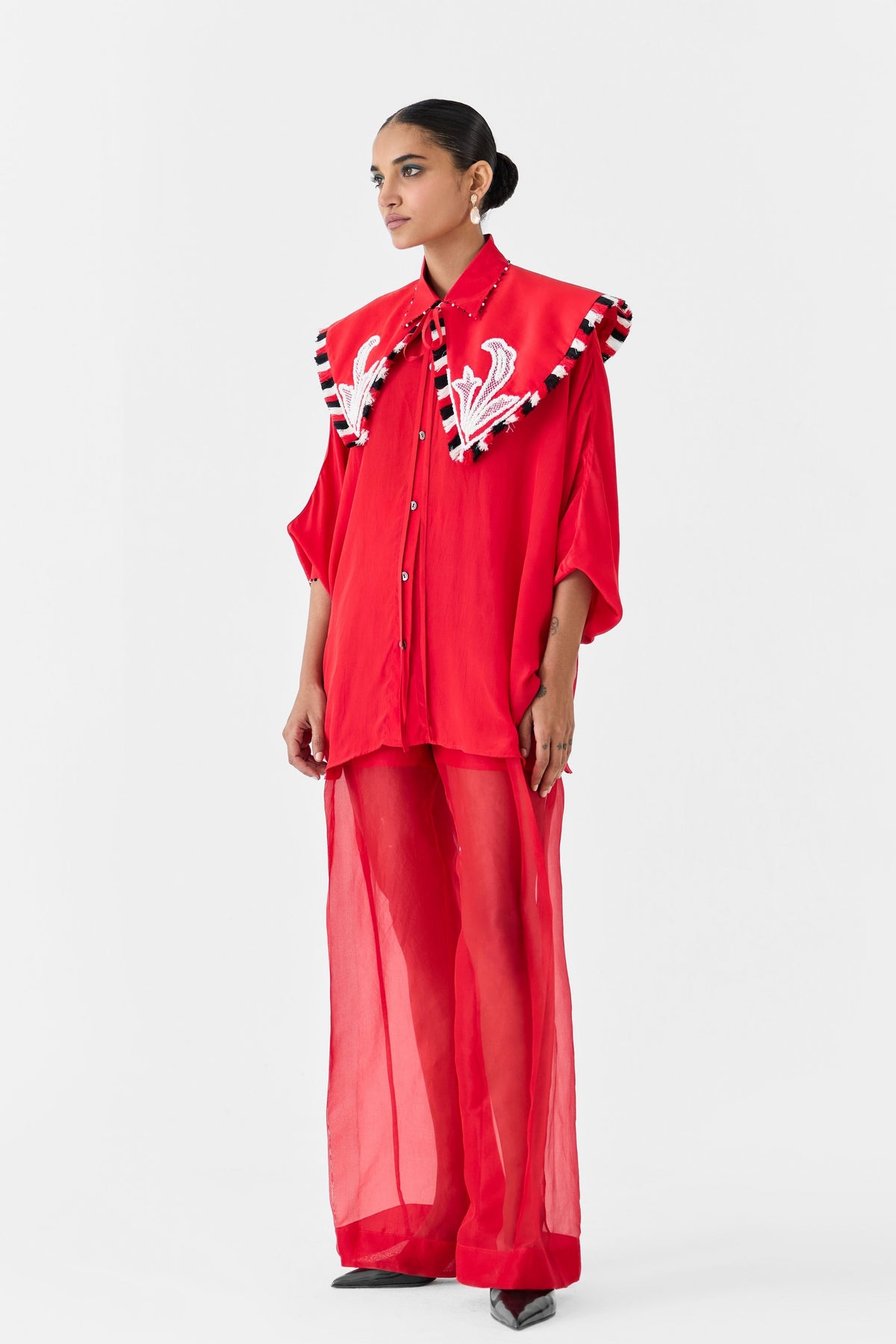 Ruby Organza Trousers
