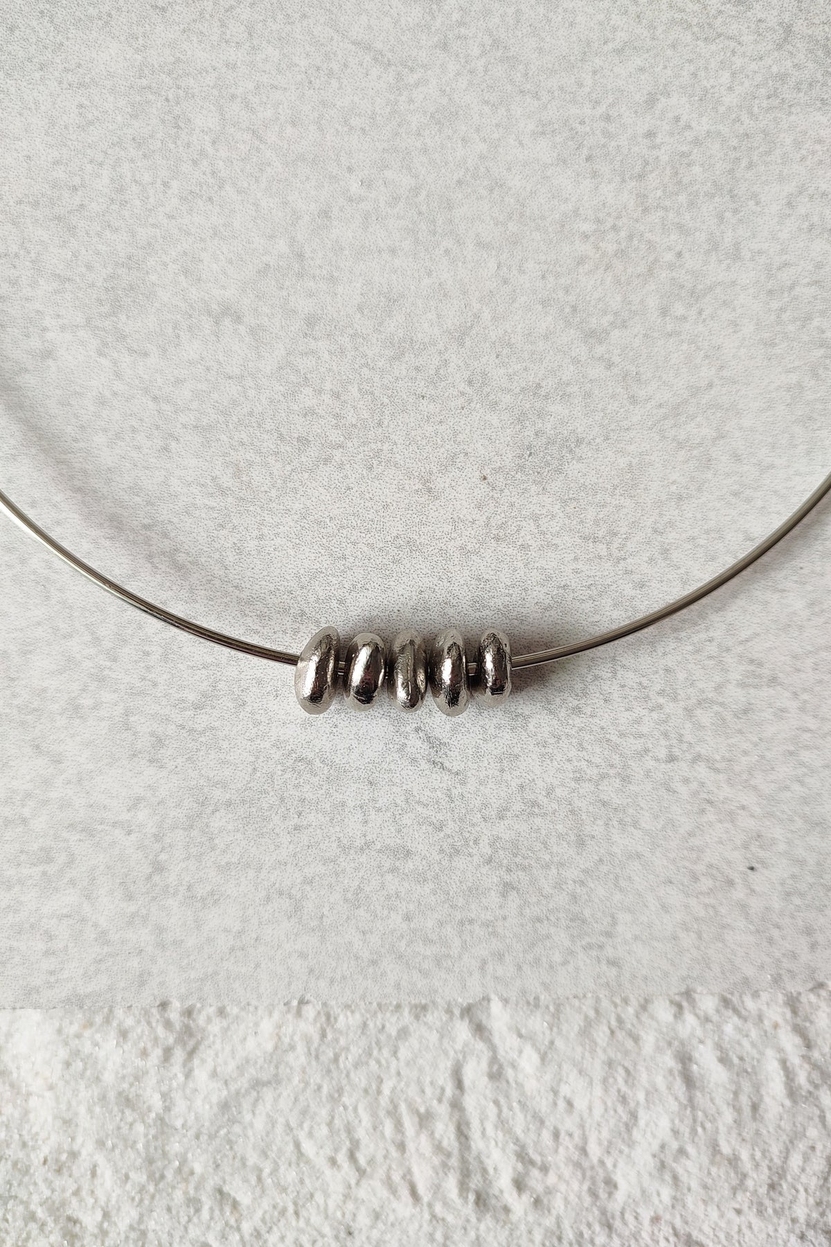 Thero Silver Choker