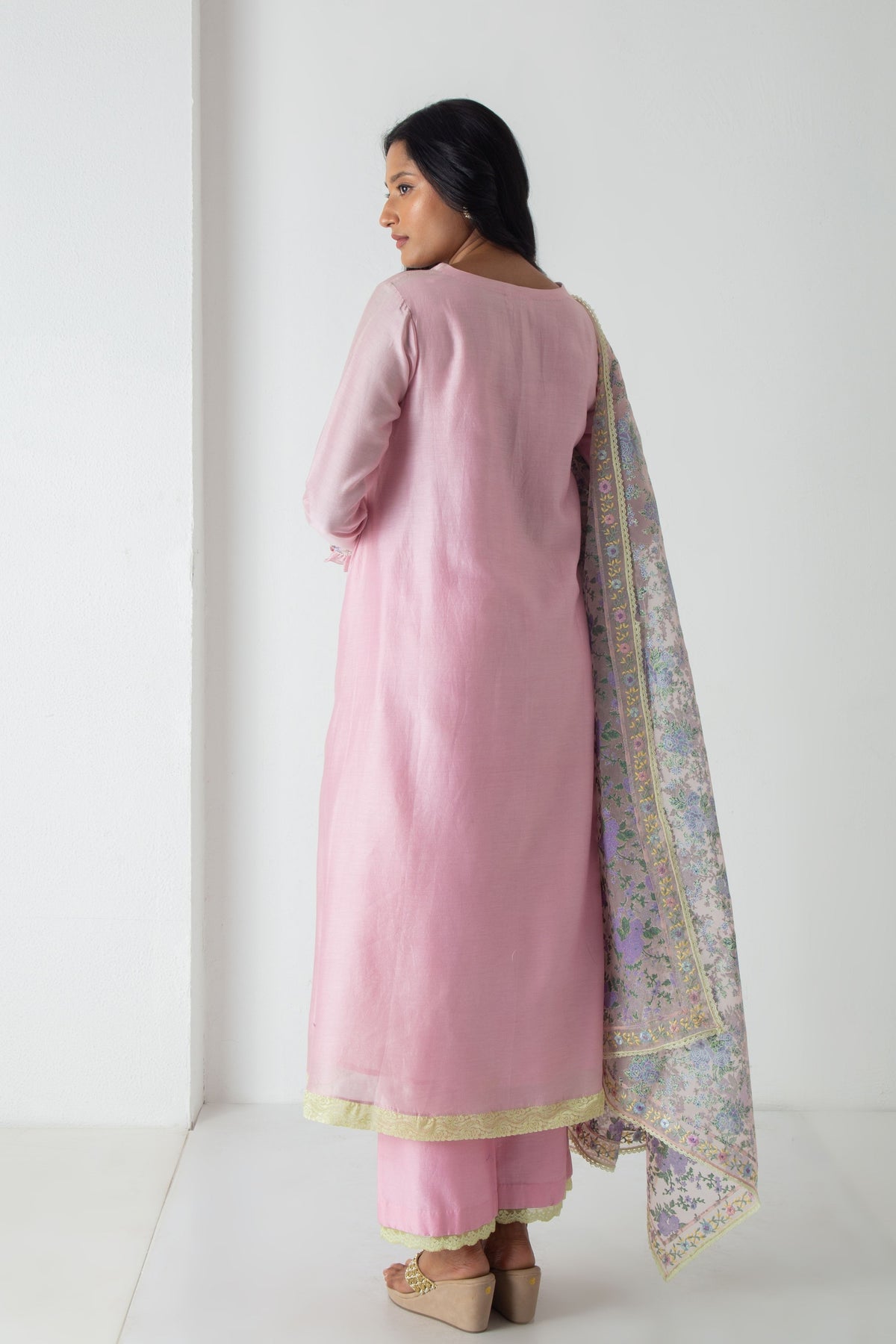 Pink Yeva Kurta Set