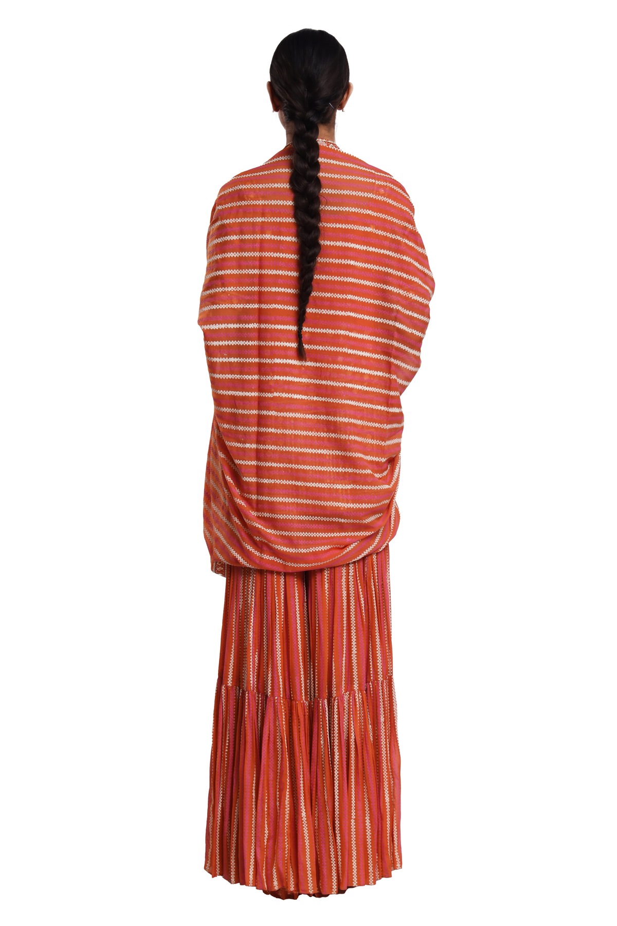 Orange Naila Set