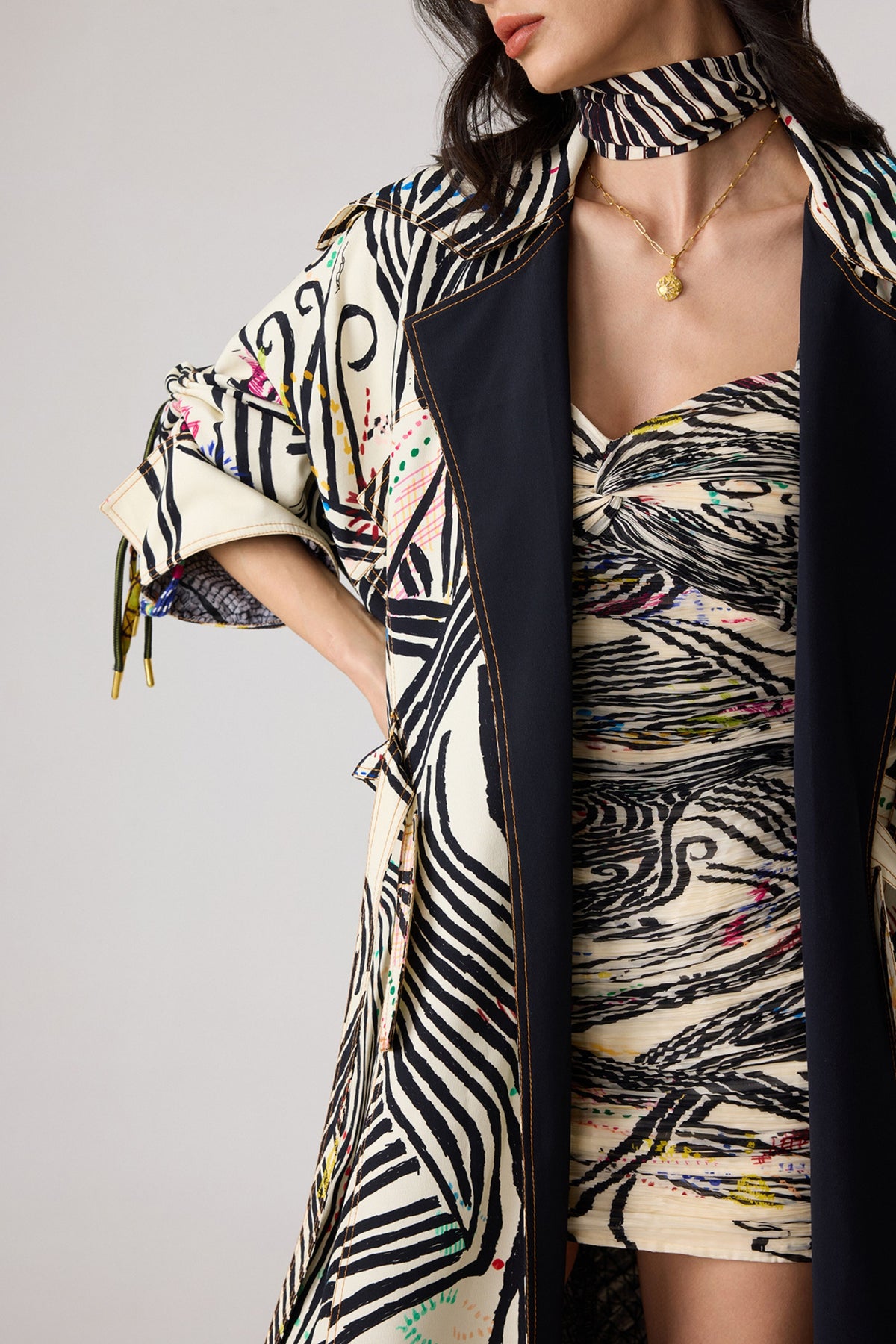 Helena Trench Set
