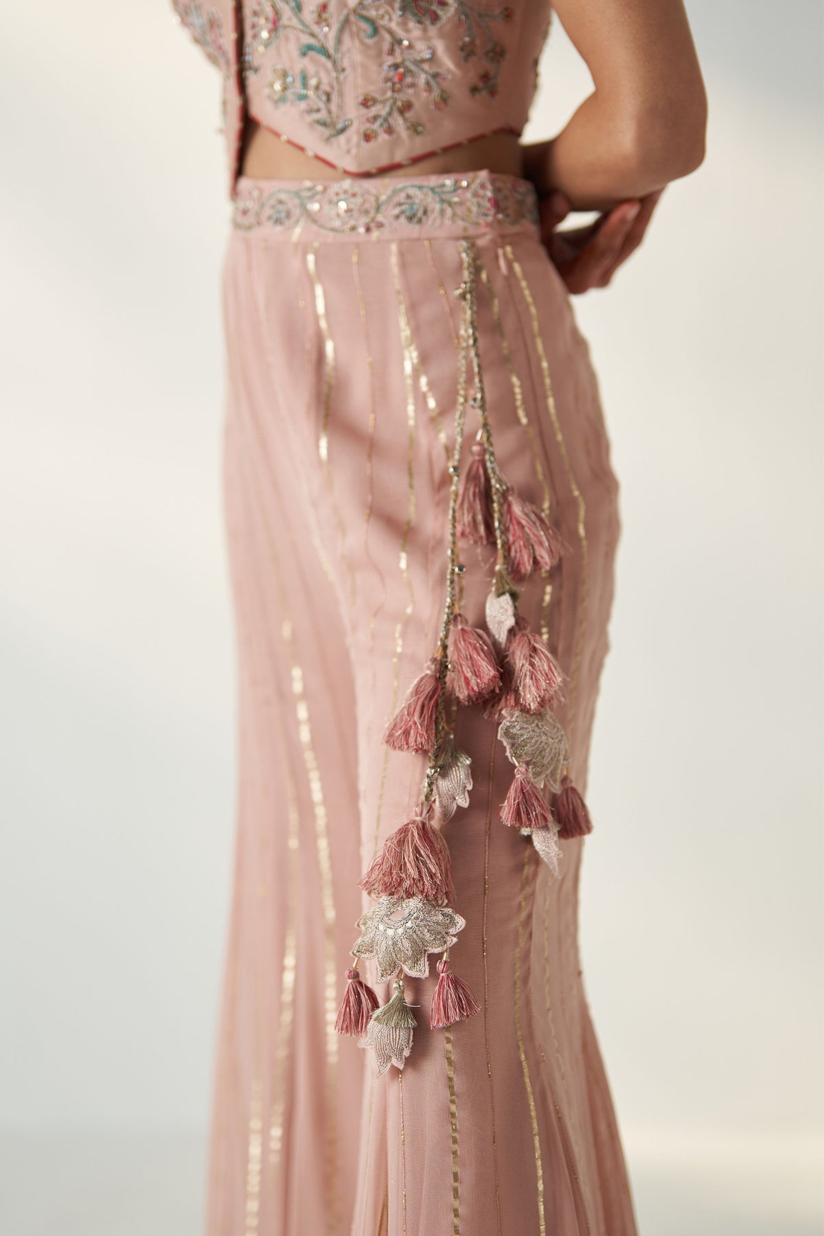 Ridhi Blush Pink Sharara Set