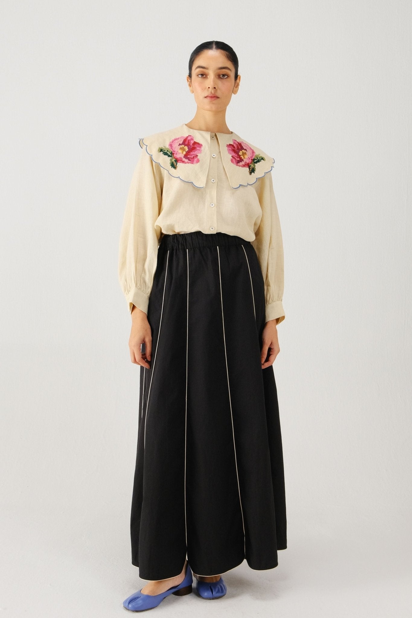 Ivory Rose Julia Top - Cord - Elahe