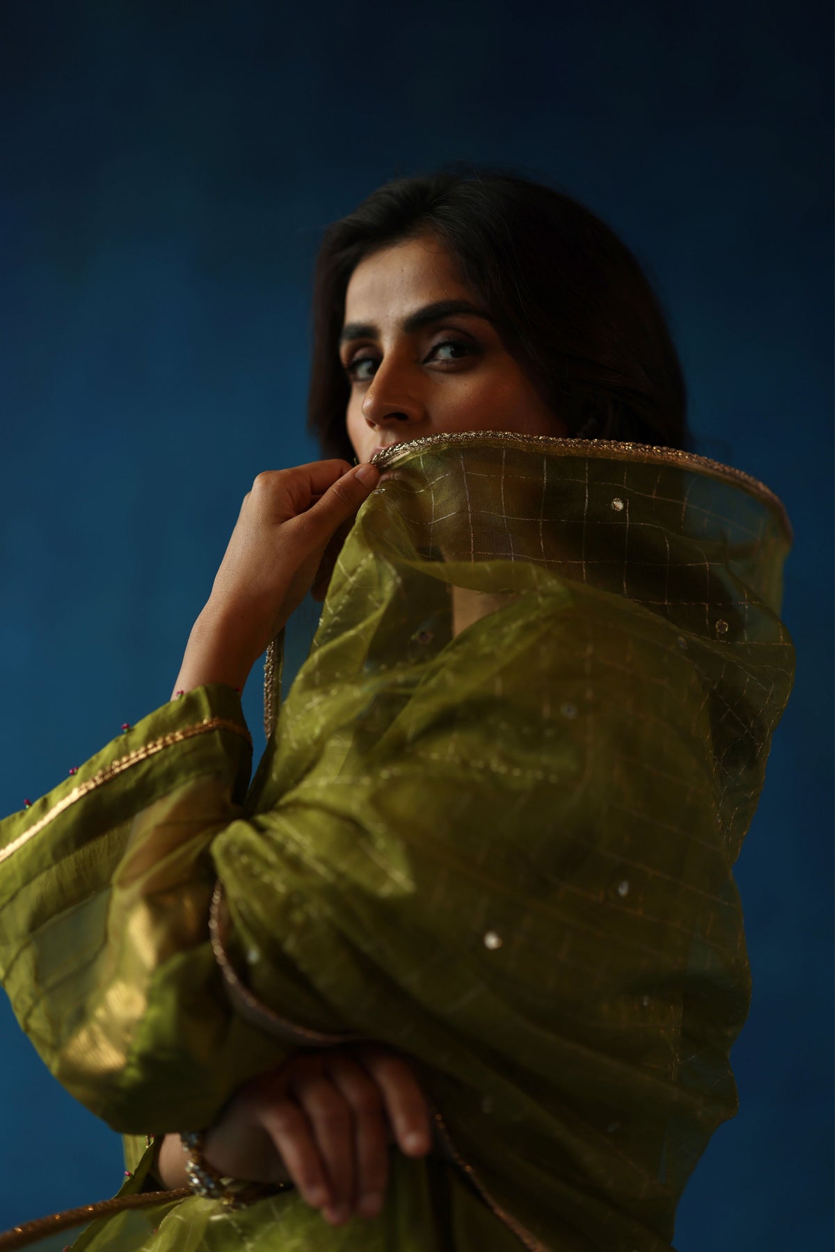 Green Jamun Kurta Set