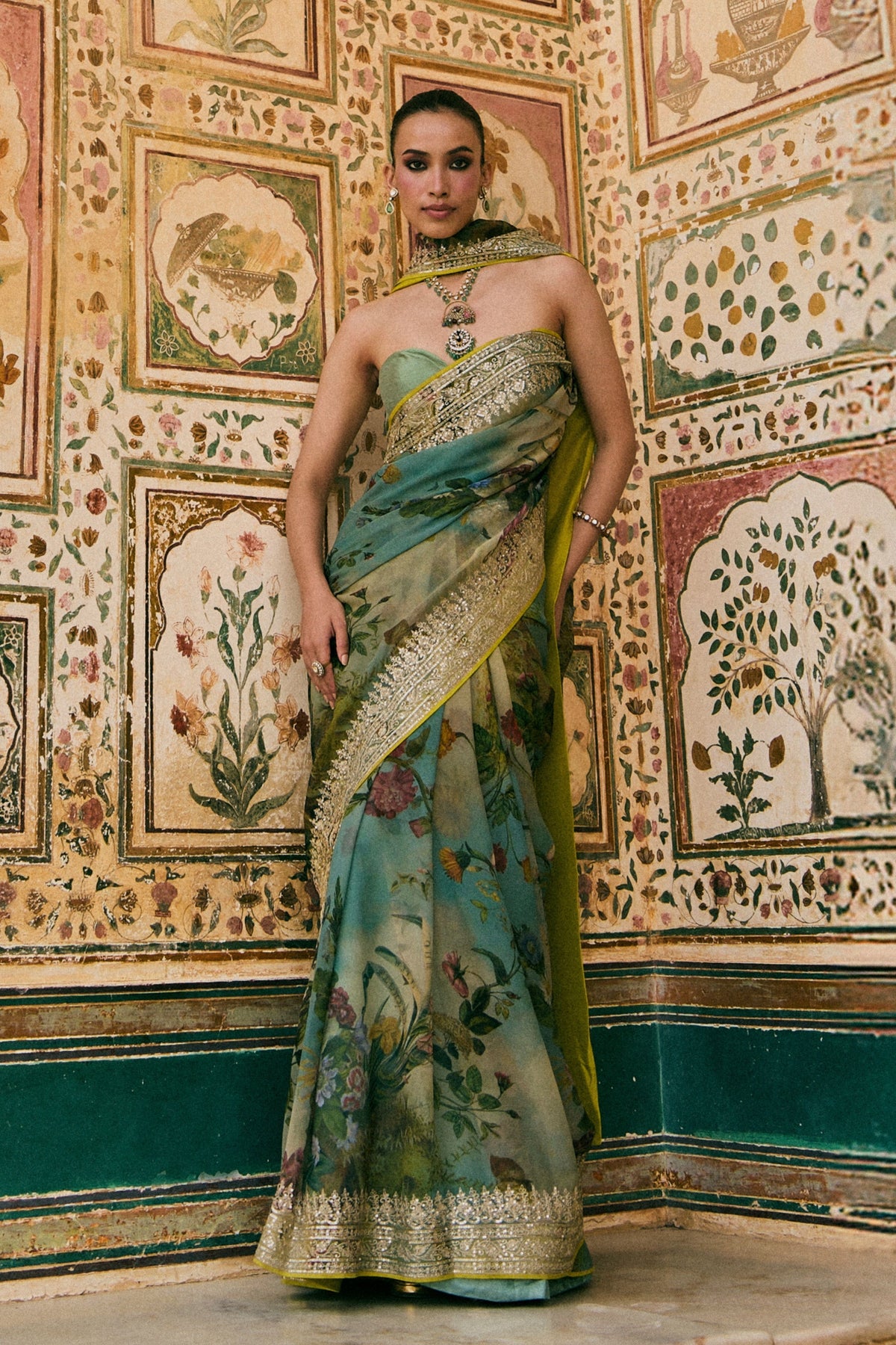 Ruh Printed Saree