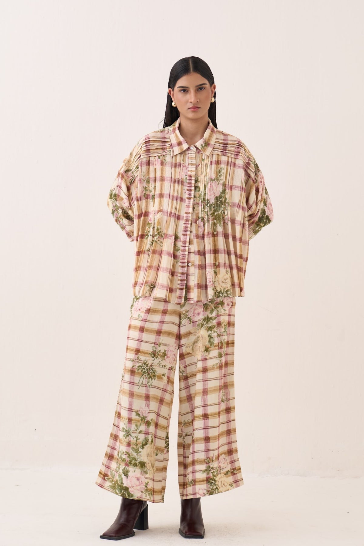 Jaali Rose Culottes