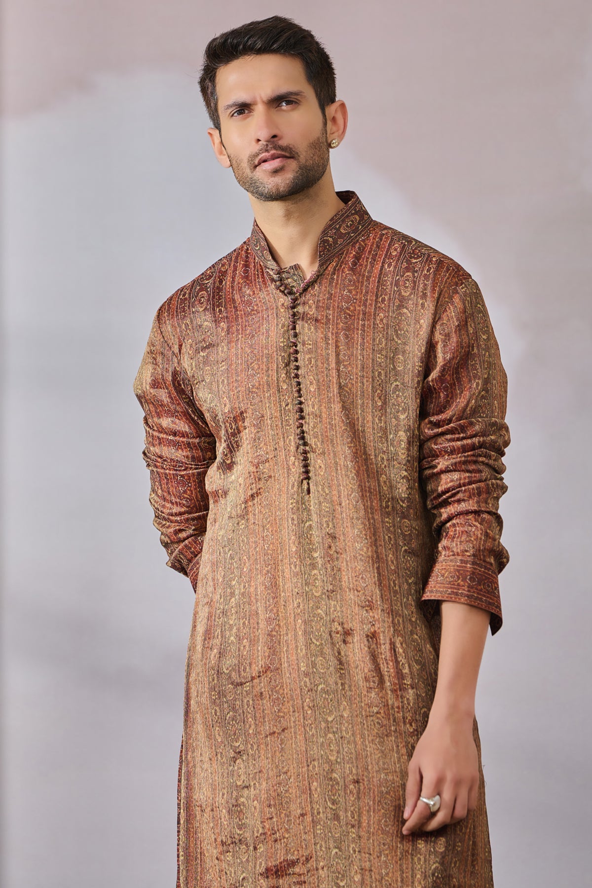 Phulkari Inspired Printed Kurta Set