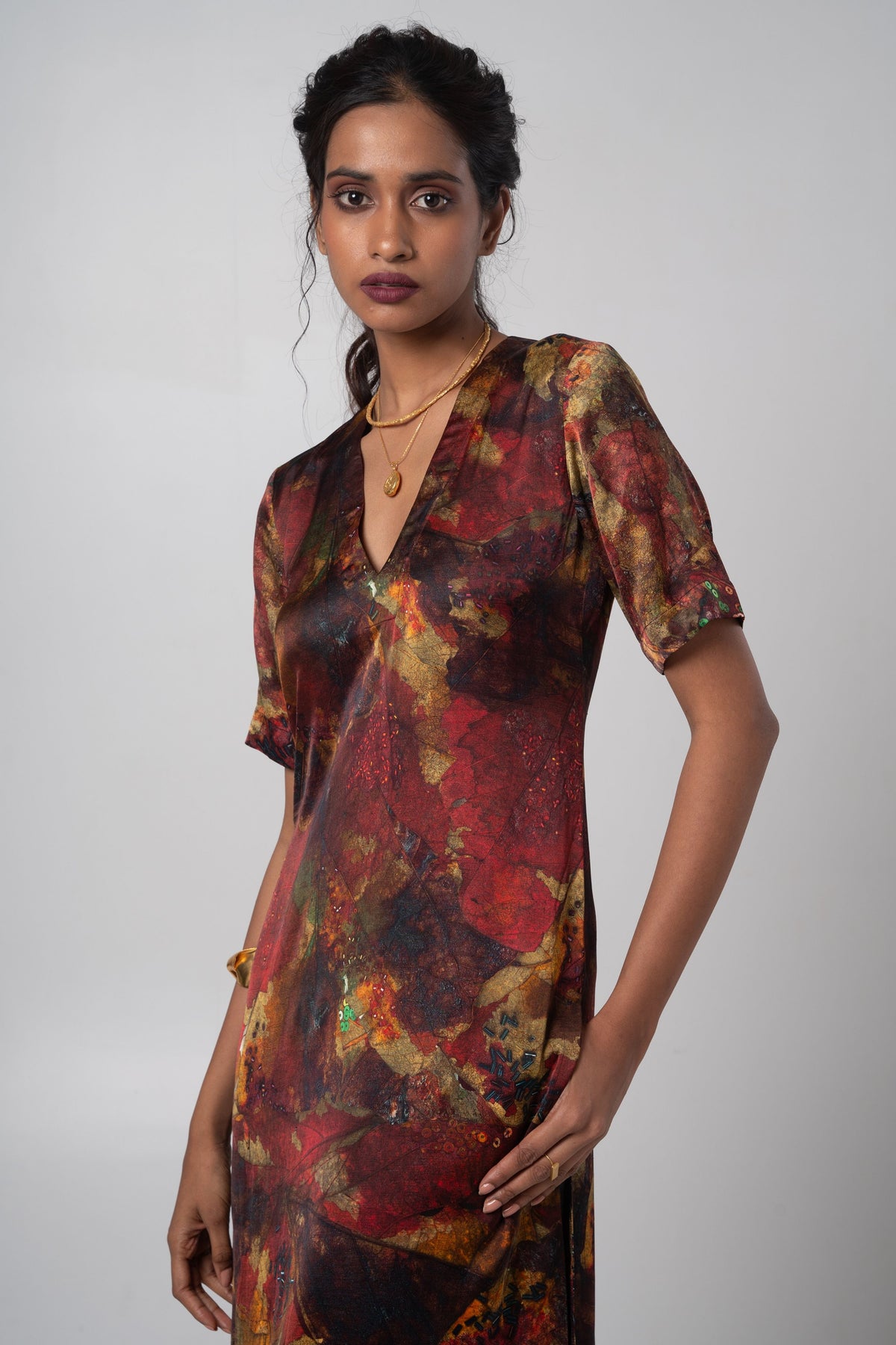 Sepia Tunic Set