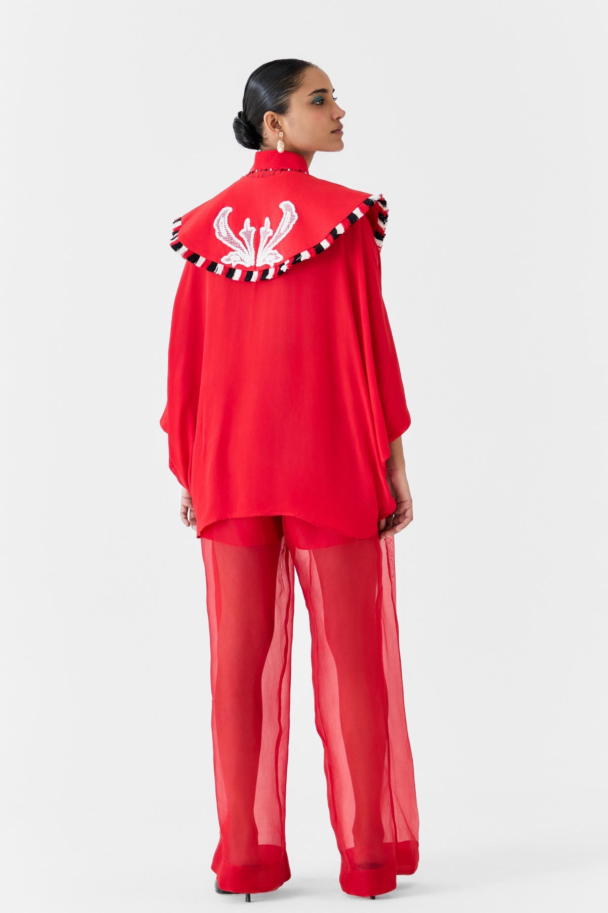 Ruby Organza Trousers