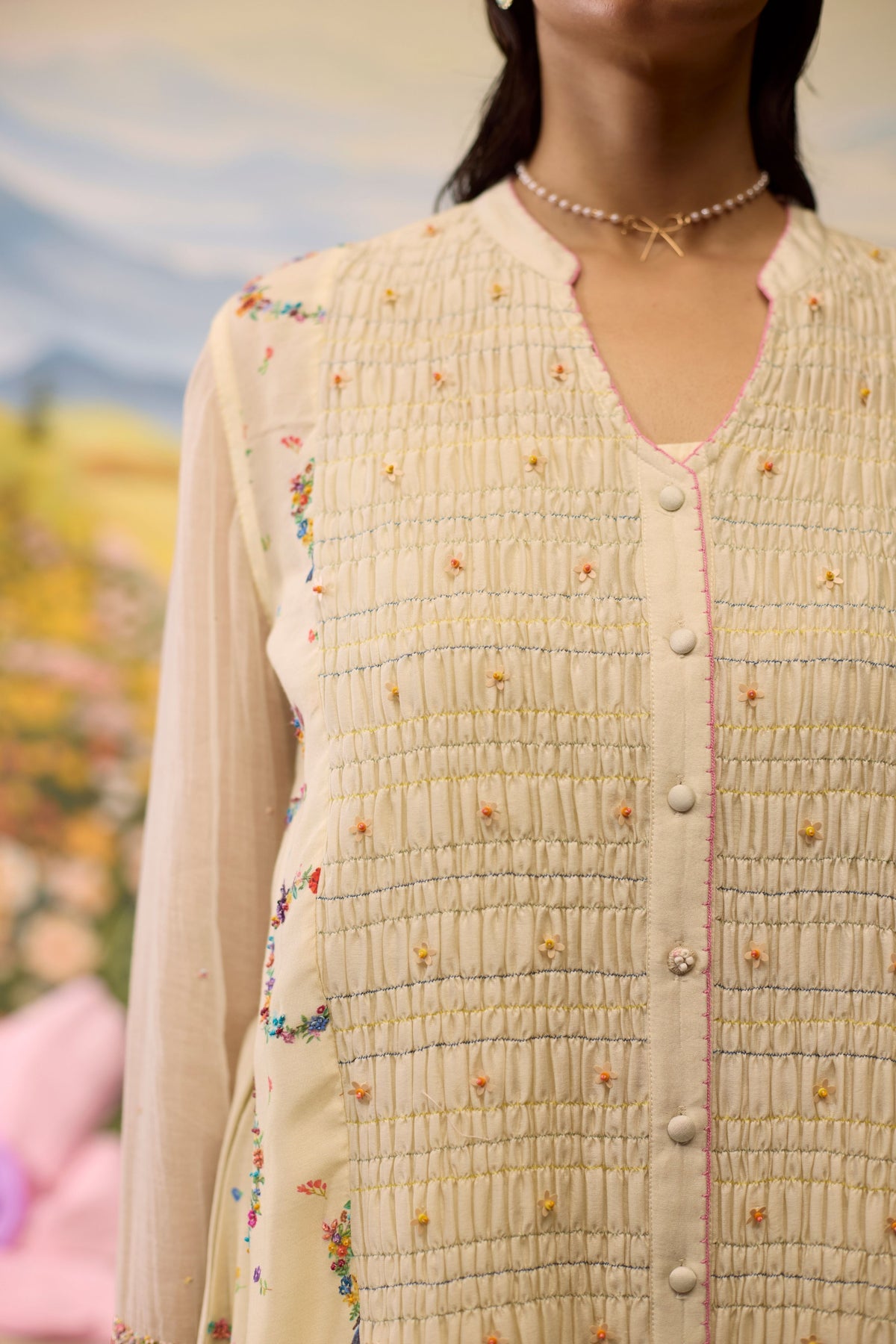 Lumina Smocked Tunic