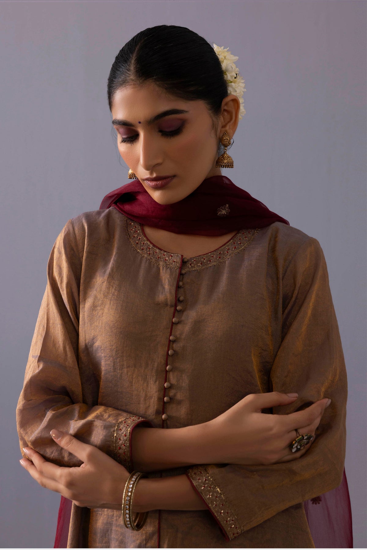 Rashmi Grey Kurta Set