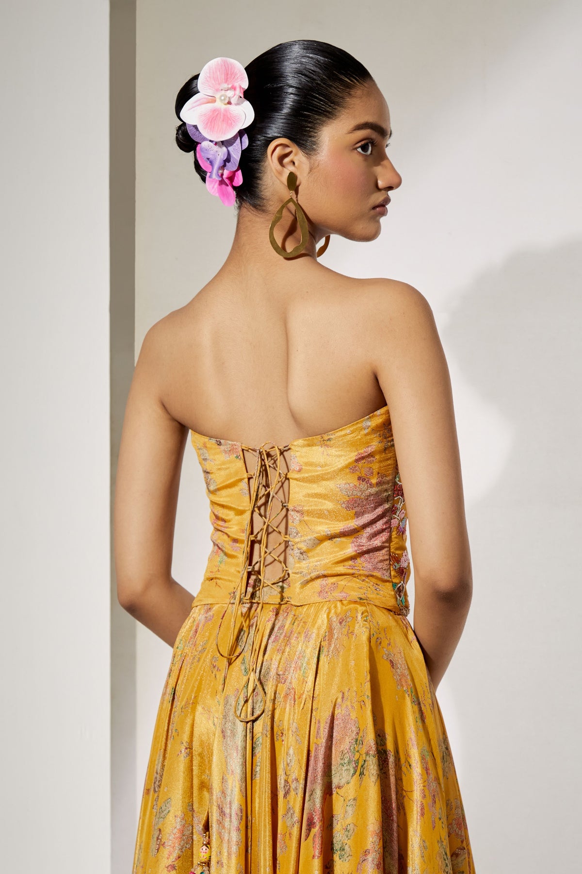 Sunlit Bloom Skirt Set