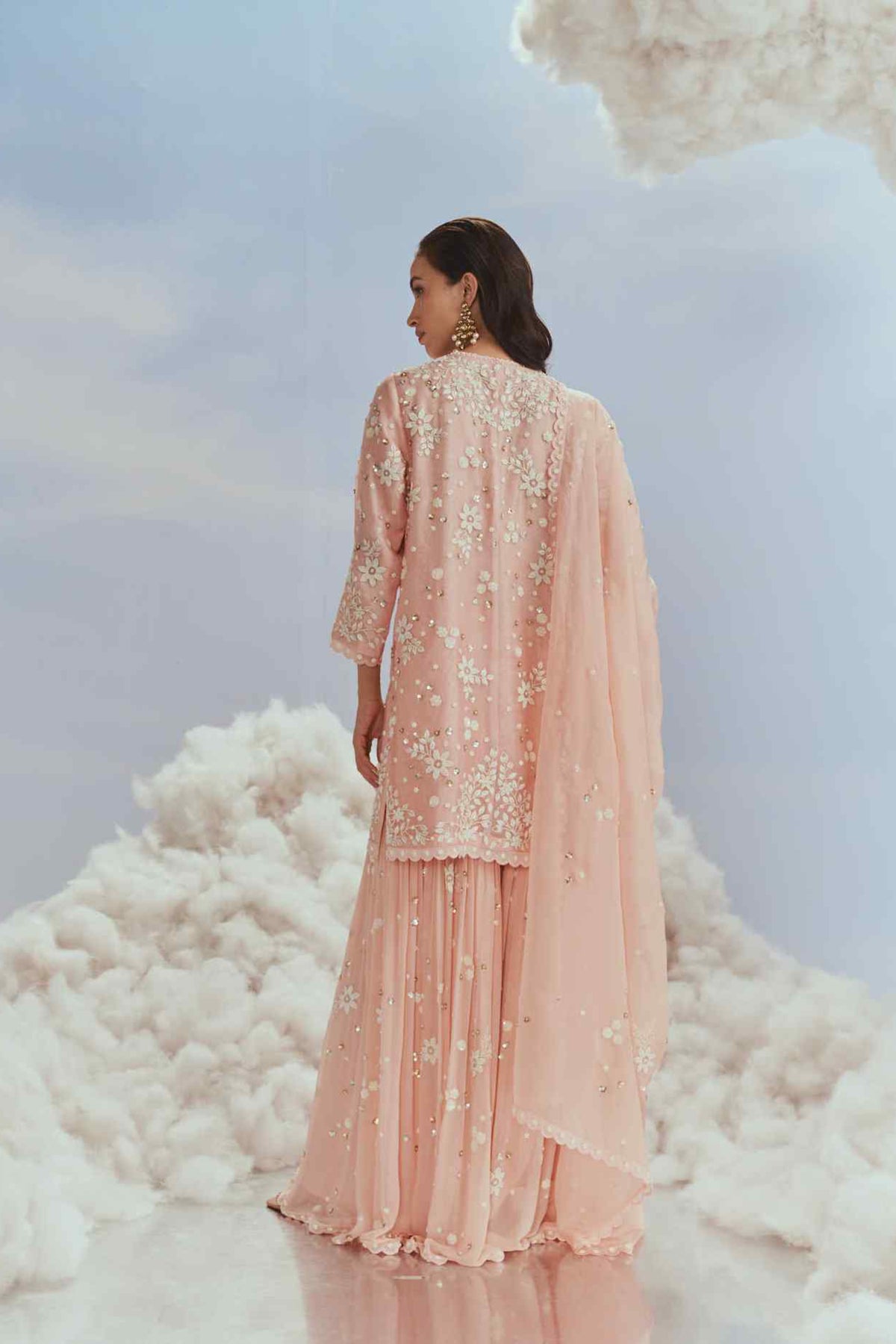 Blush Babylon Sharara Set