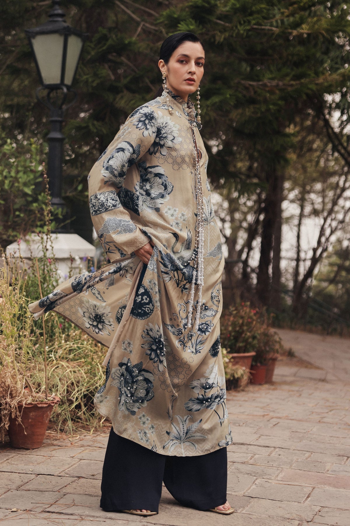 Paper Weight Kurta With Pants