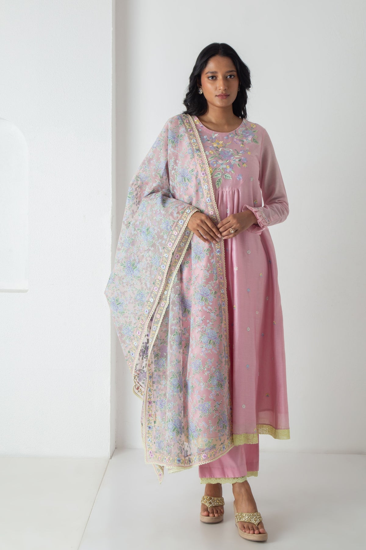 Pink Yeva Kurta Set