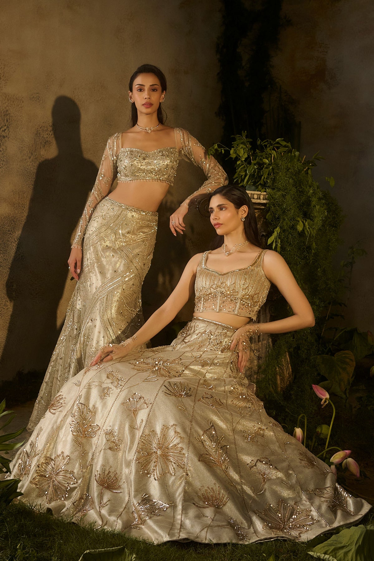 Molten Luxe Lehenga Set