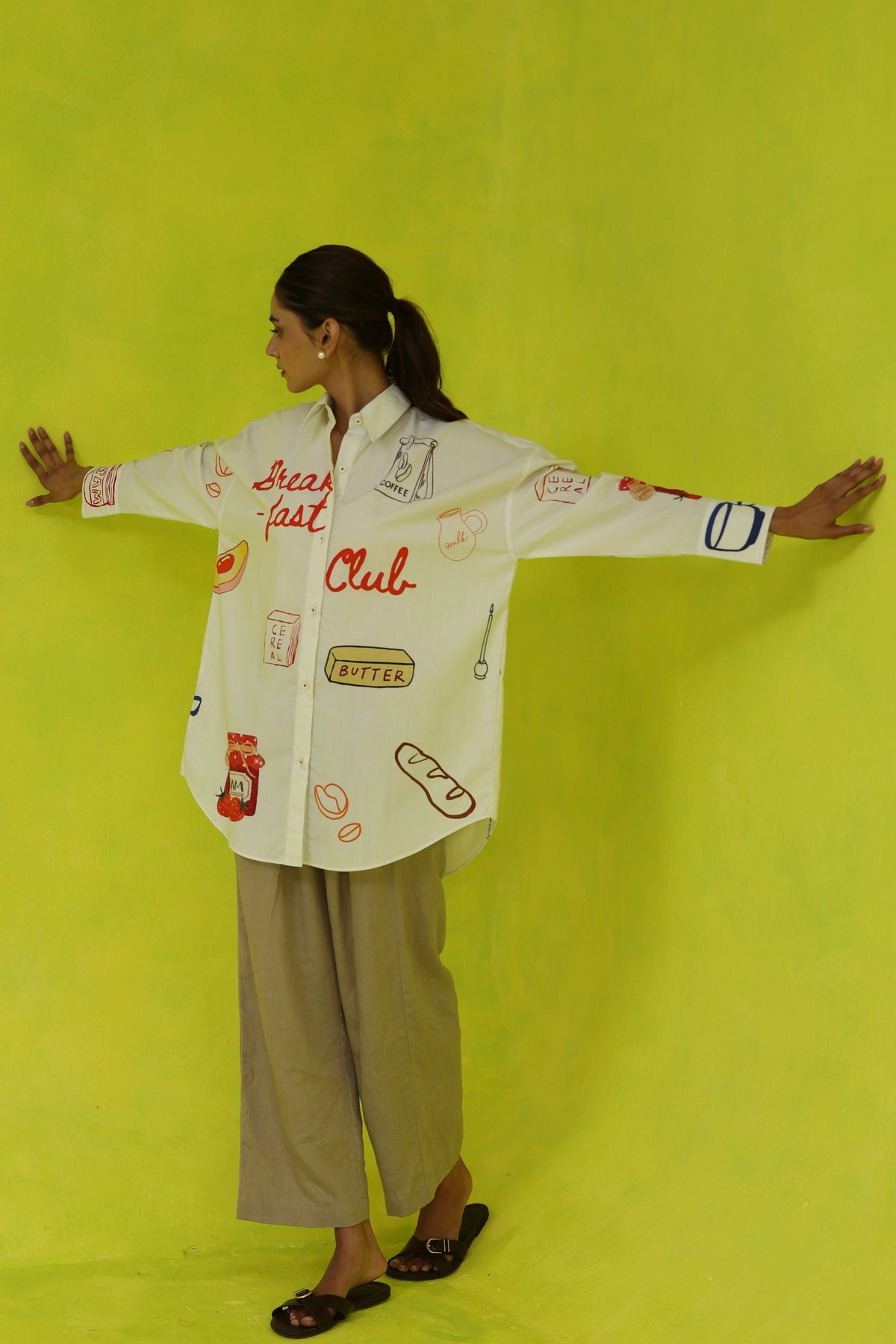 Breakfast Club  Oversized Shirt