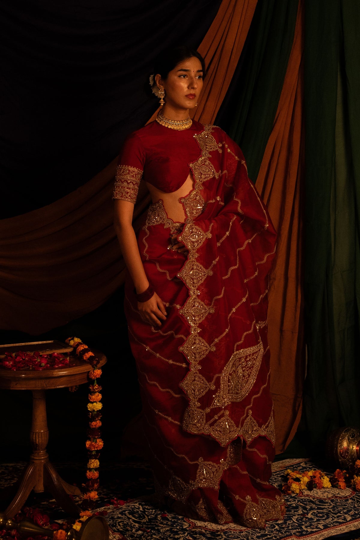 Hiranya Garbha Saree Set