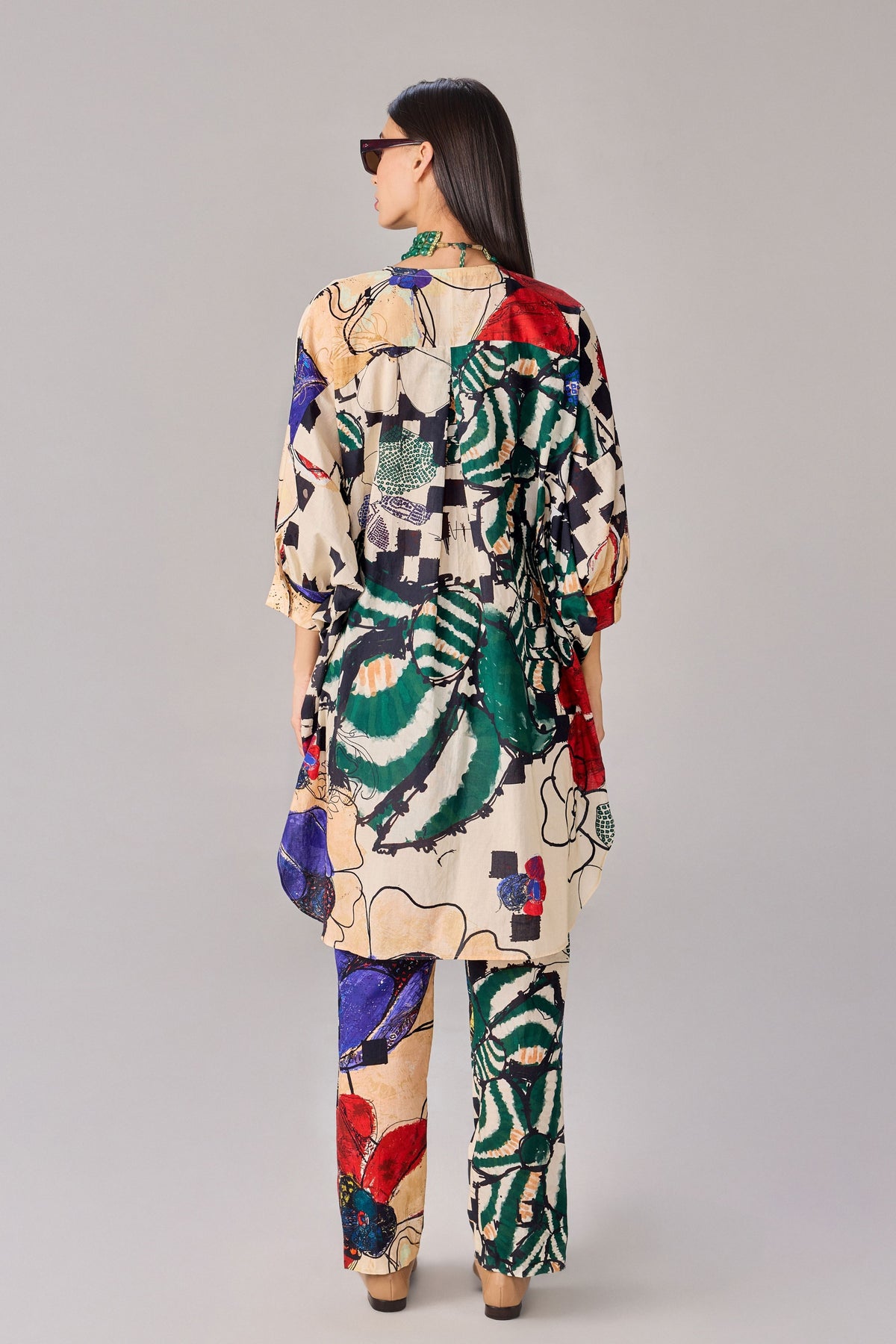 Vintage Block Akira Tunic