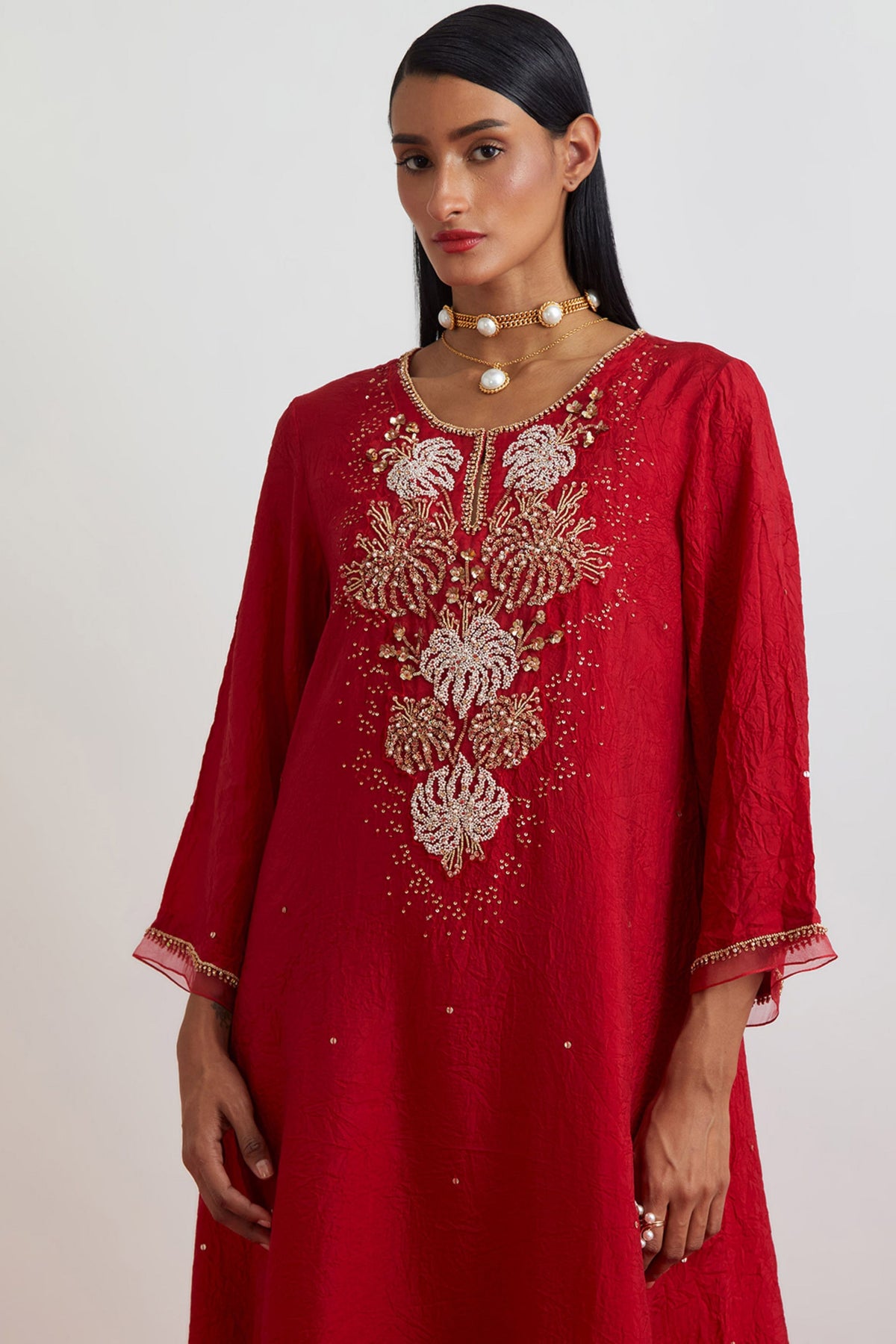 Ruby Luxe Kurta Set