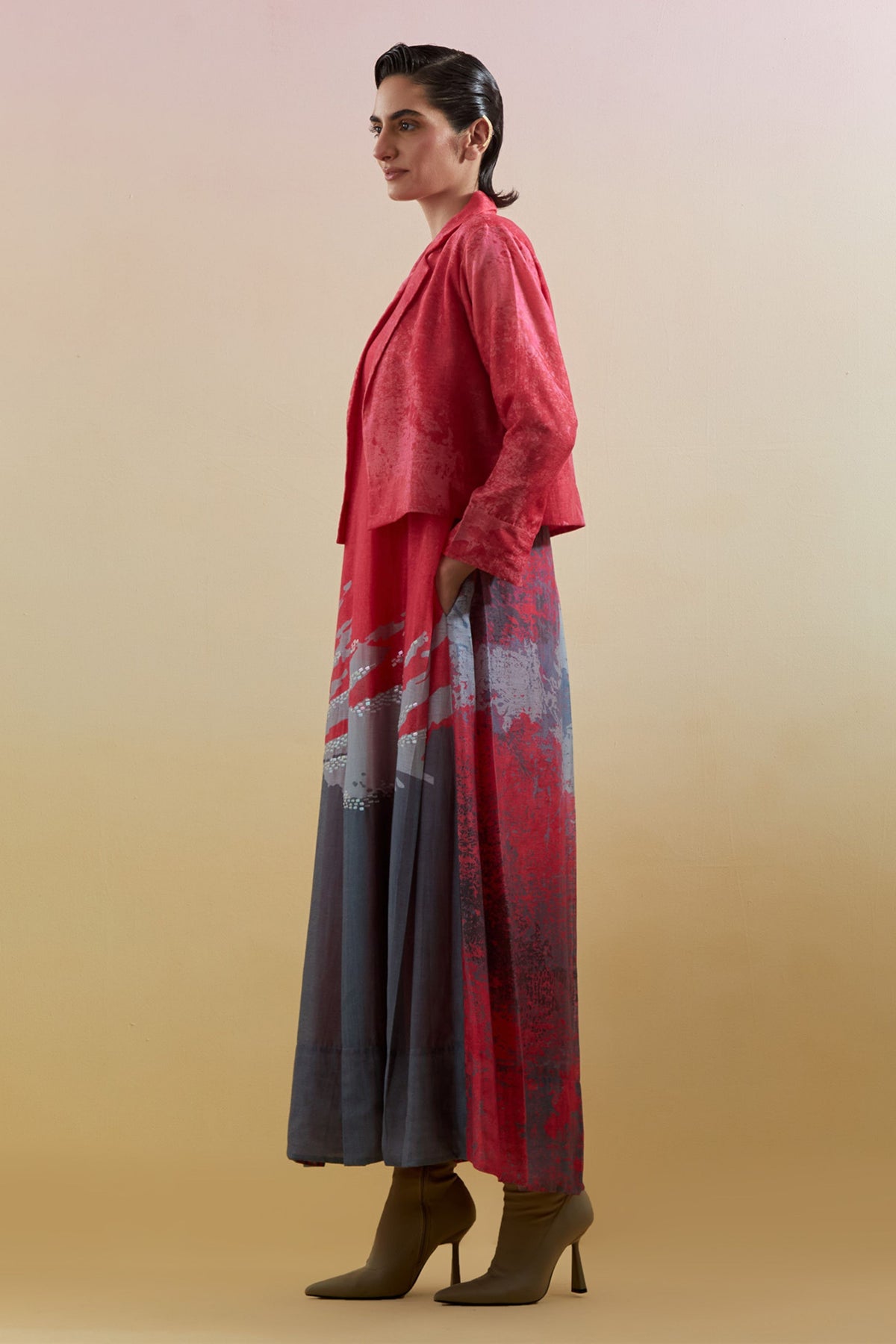 Gliss Dress with jacket