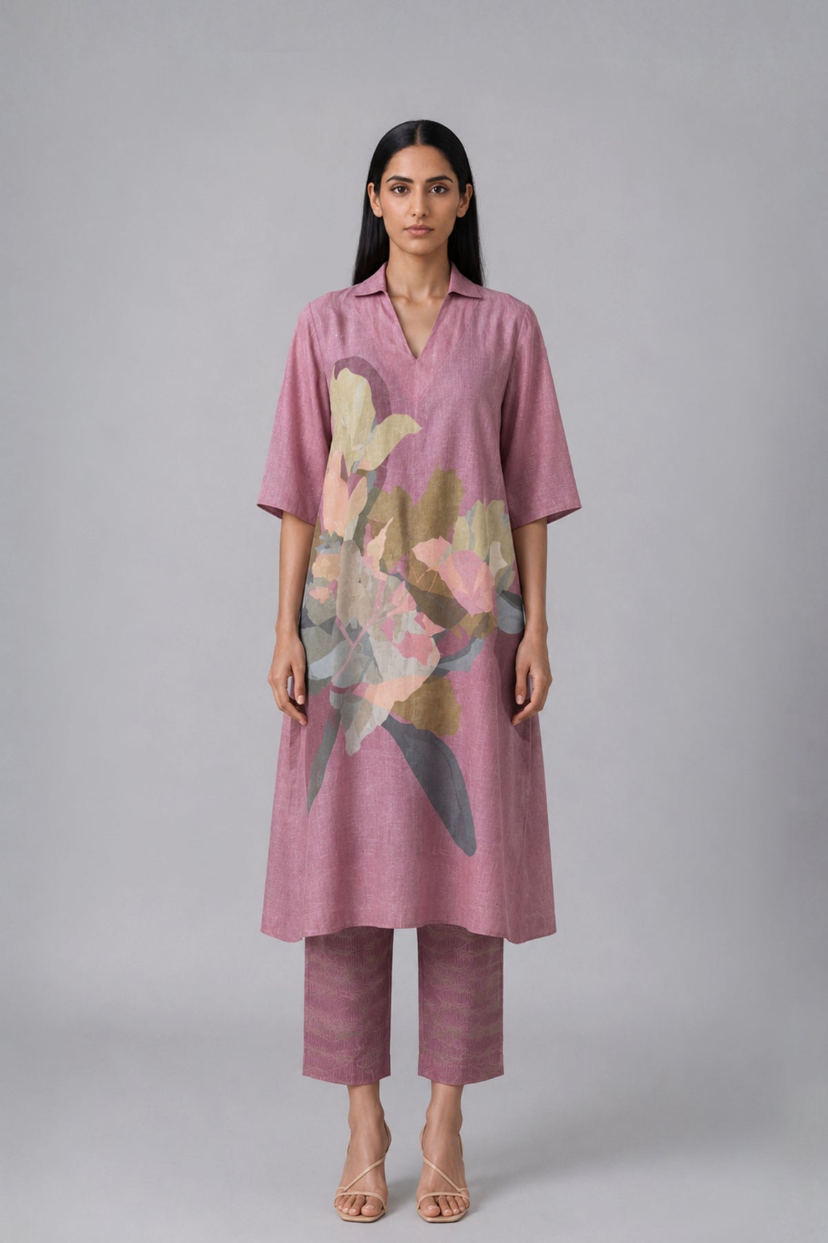 Bloom Rose Kurta Set