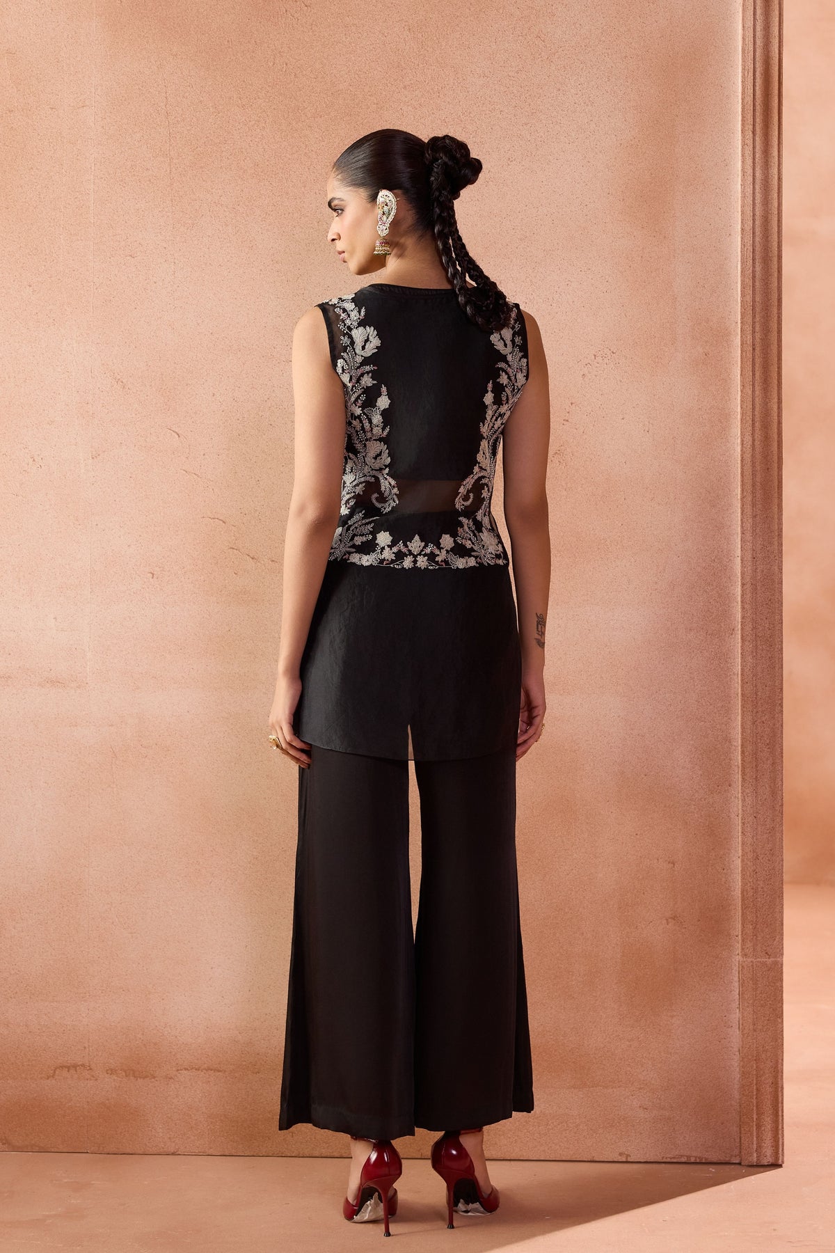 Black Tunic Set
