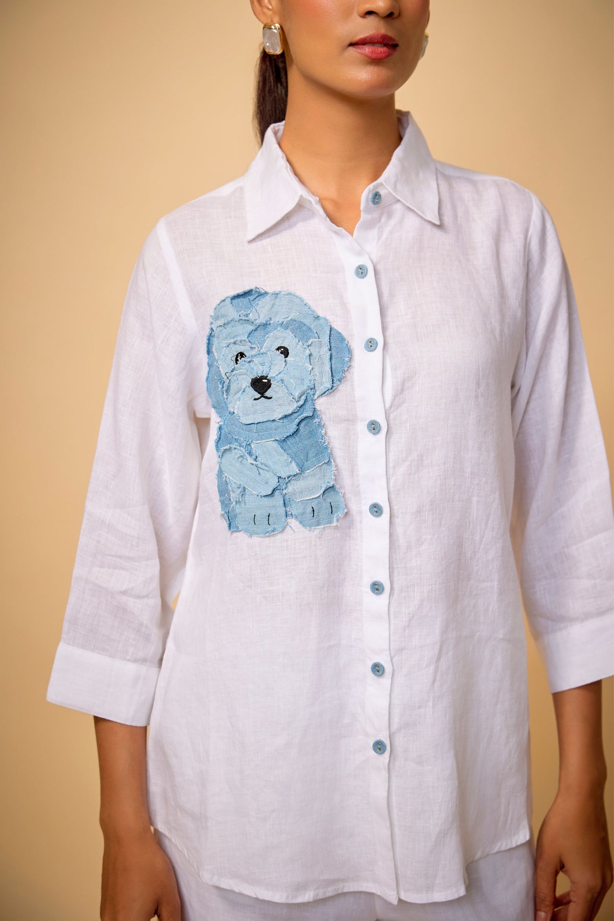 Denim Dog Shirt