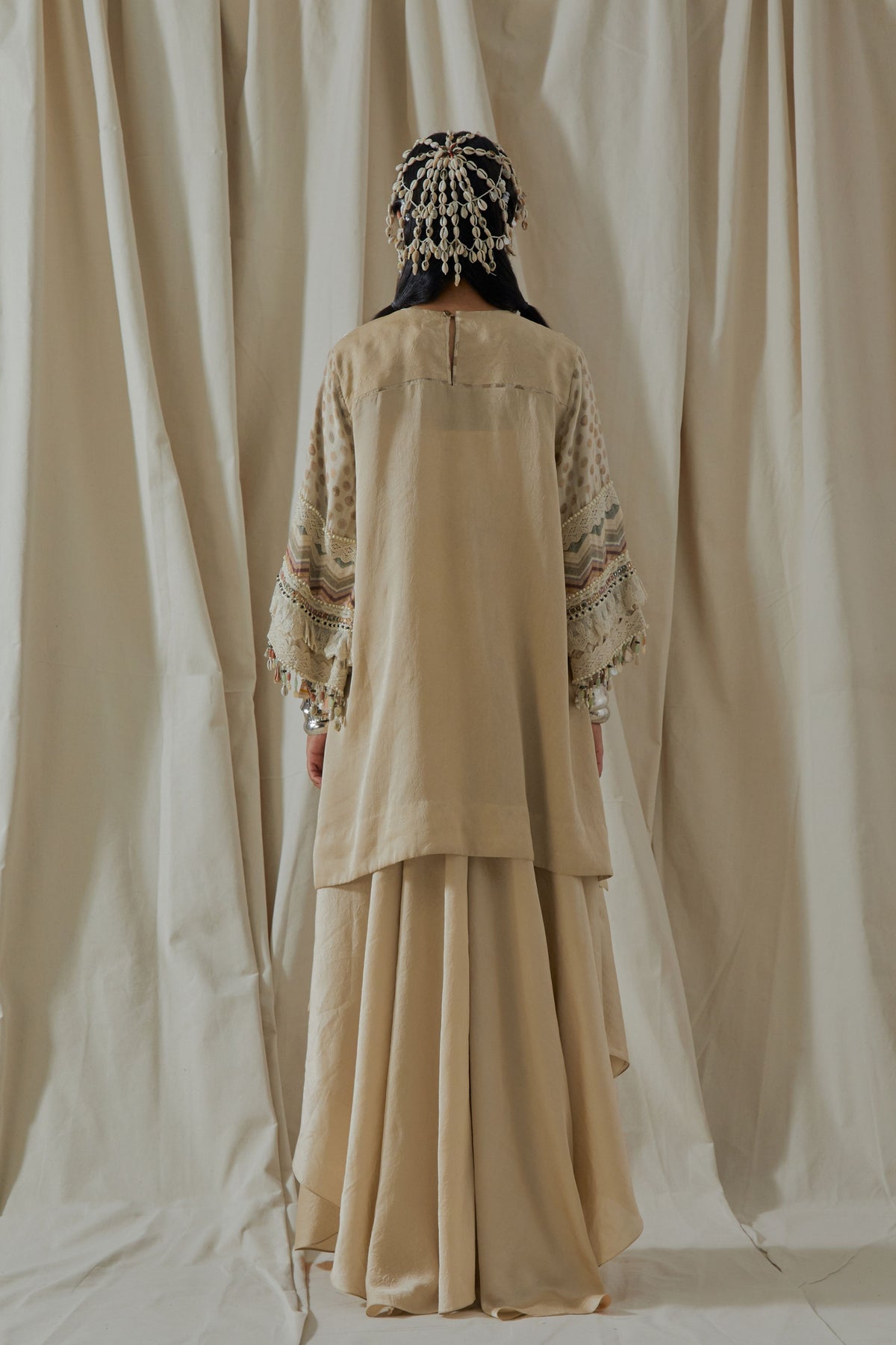 Mitra Short Kurta Skirt Set