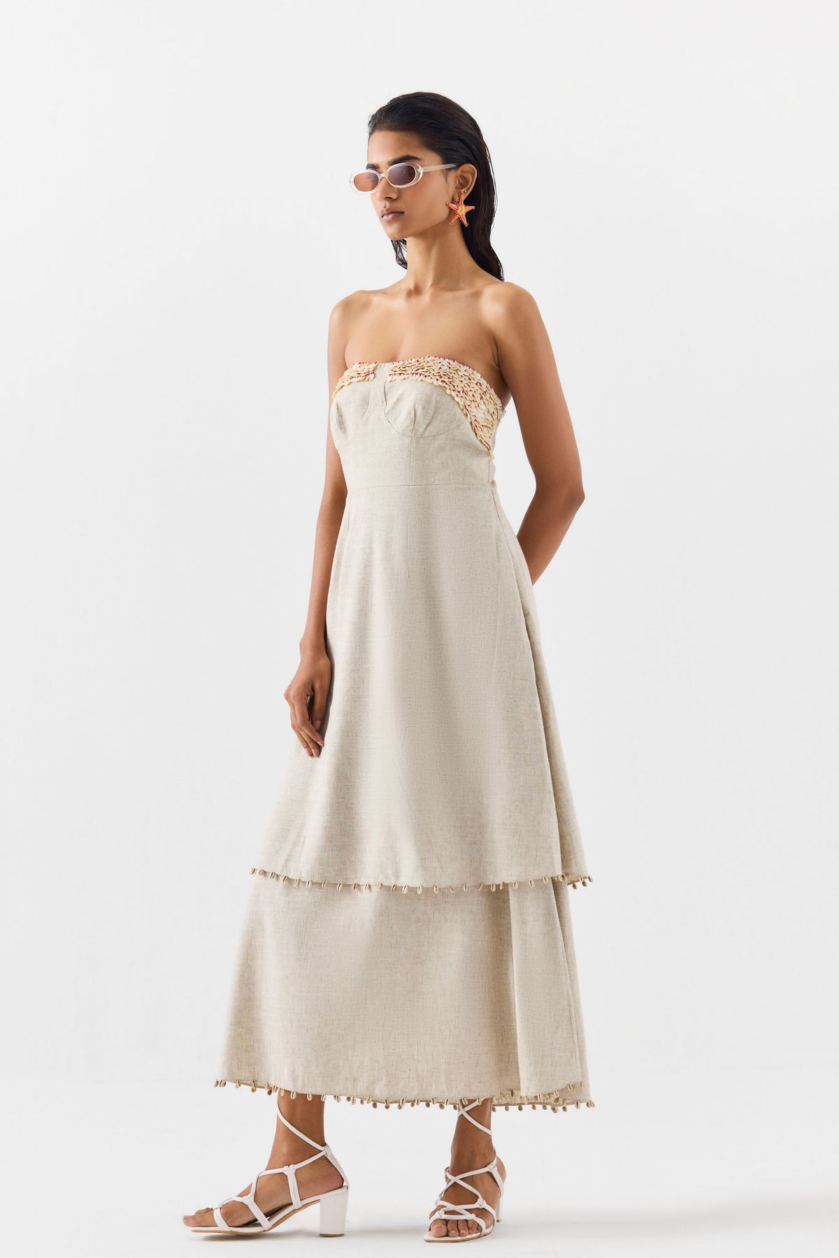 Palm Island Tiered Dress