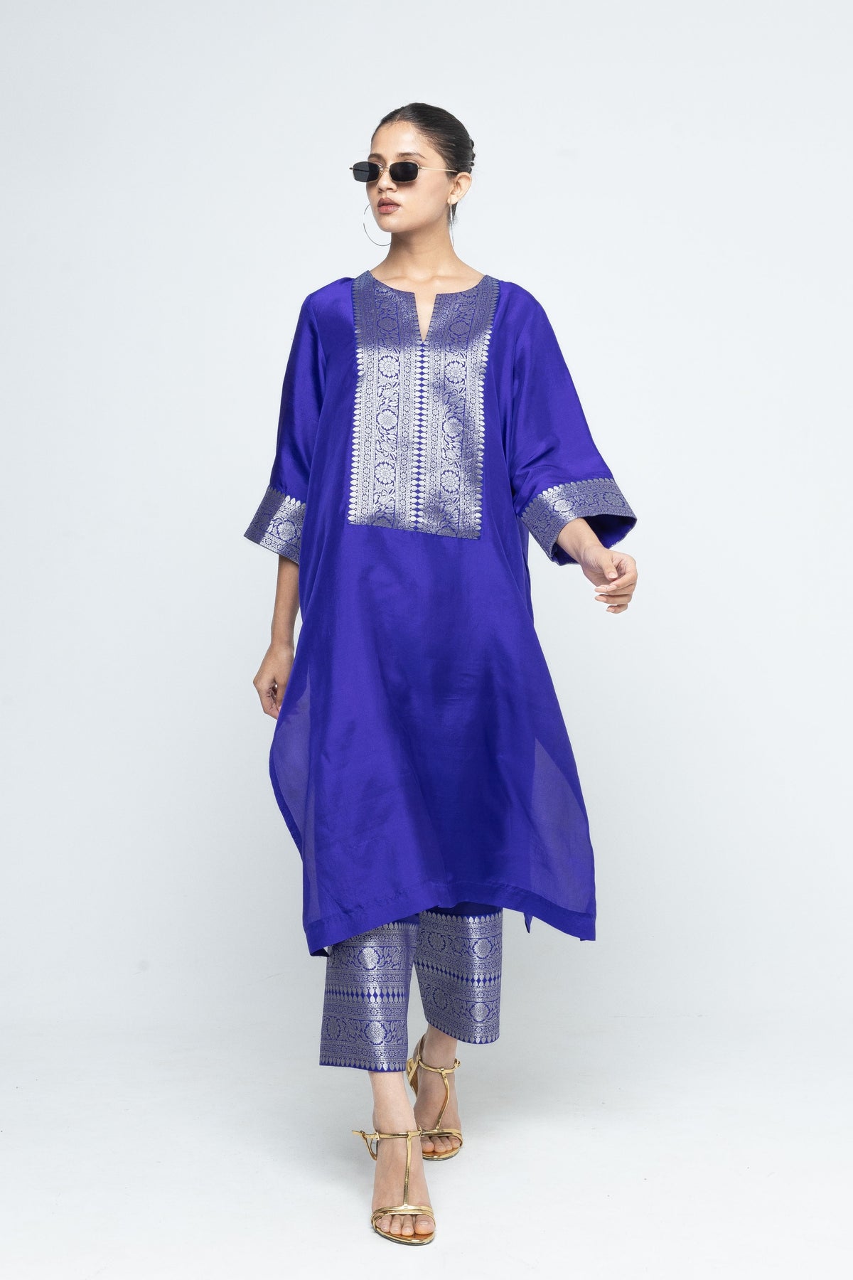 Seher Blue Kurta  Set