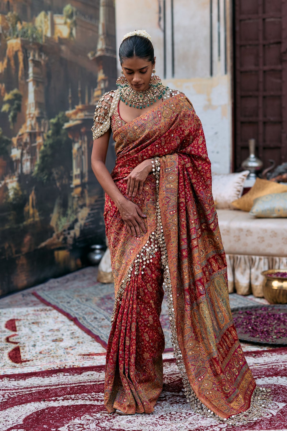 Agni Jamawaar Saree Set