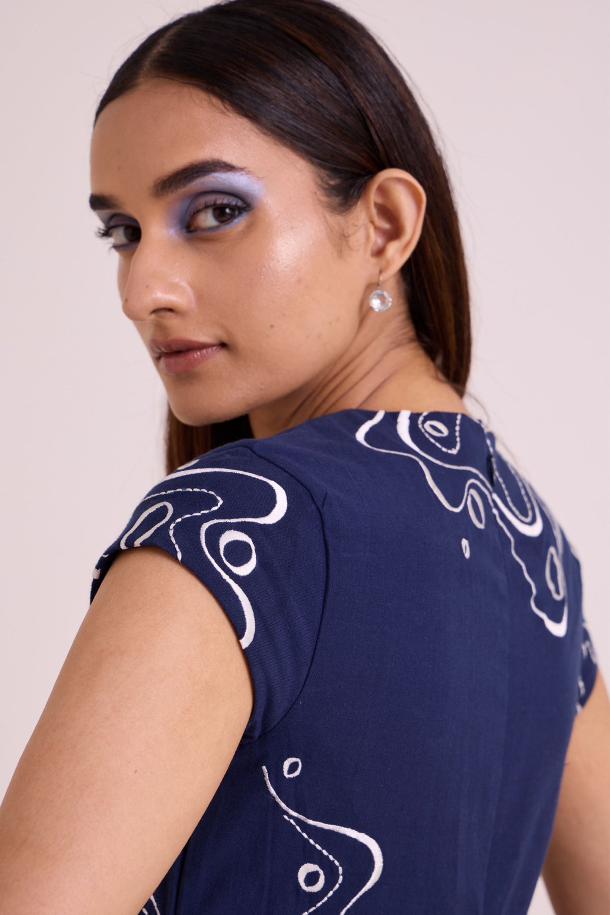Indigo Perito Midi Dress