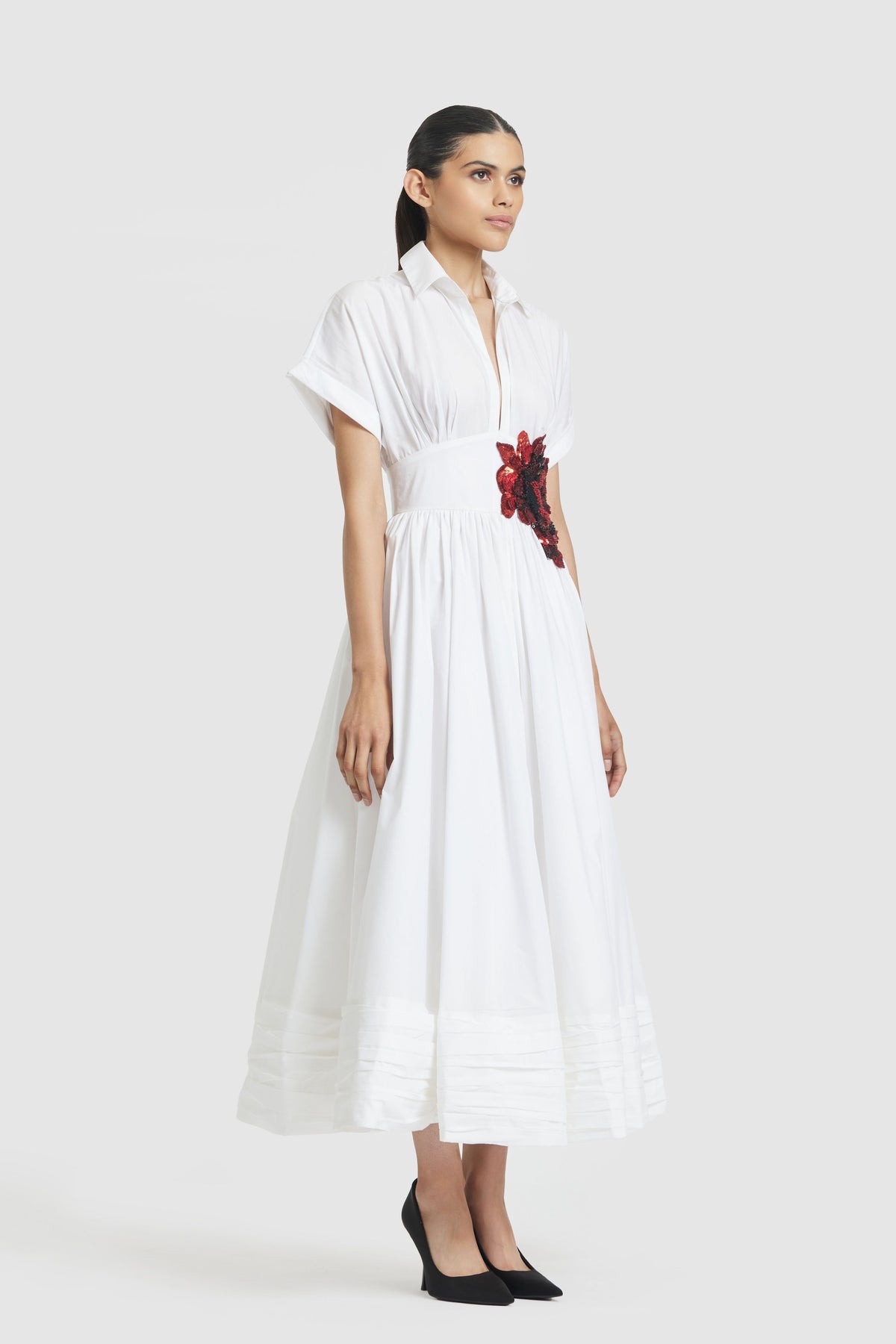 White Shirt Dress