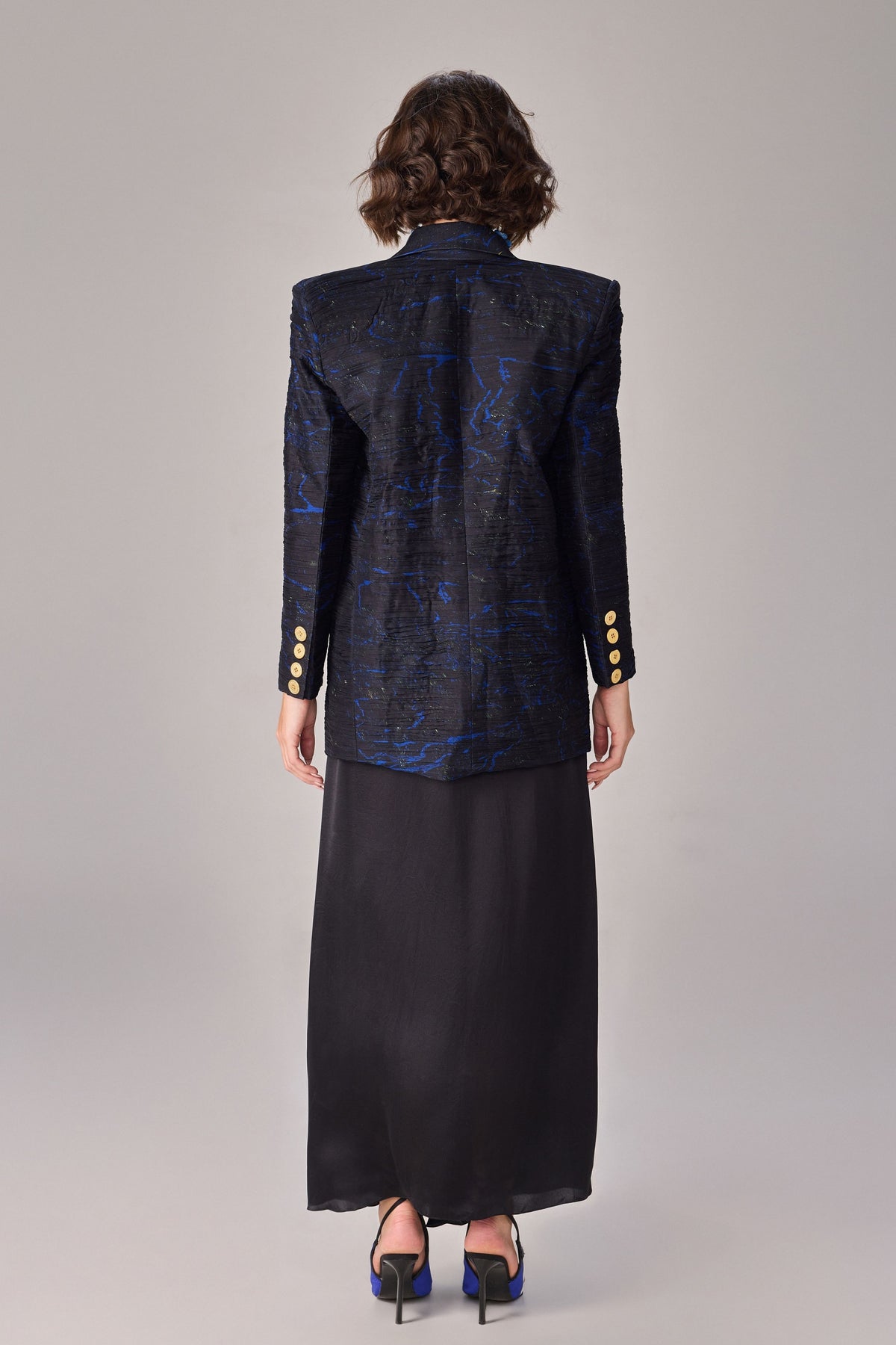 Black Zuri Skirt With Pinch