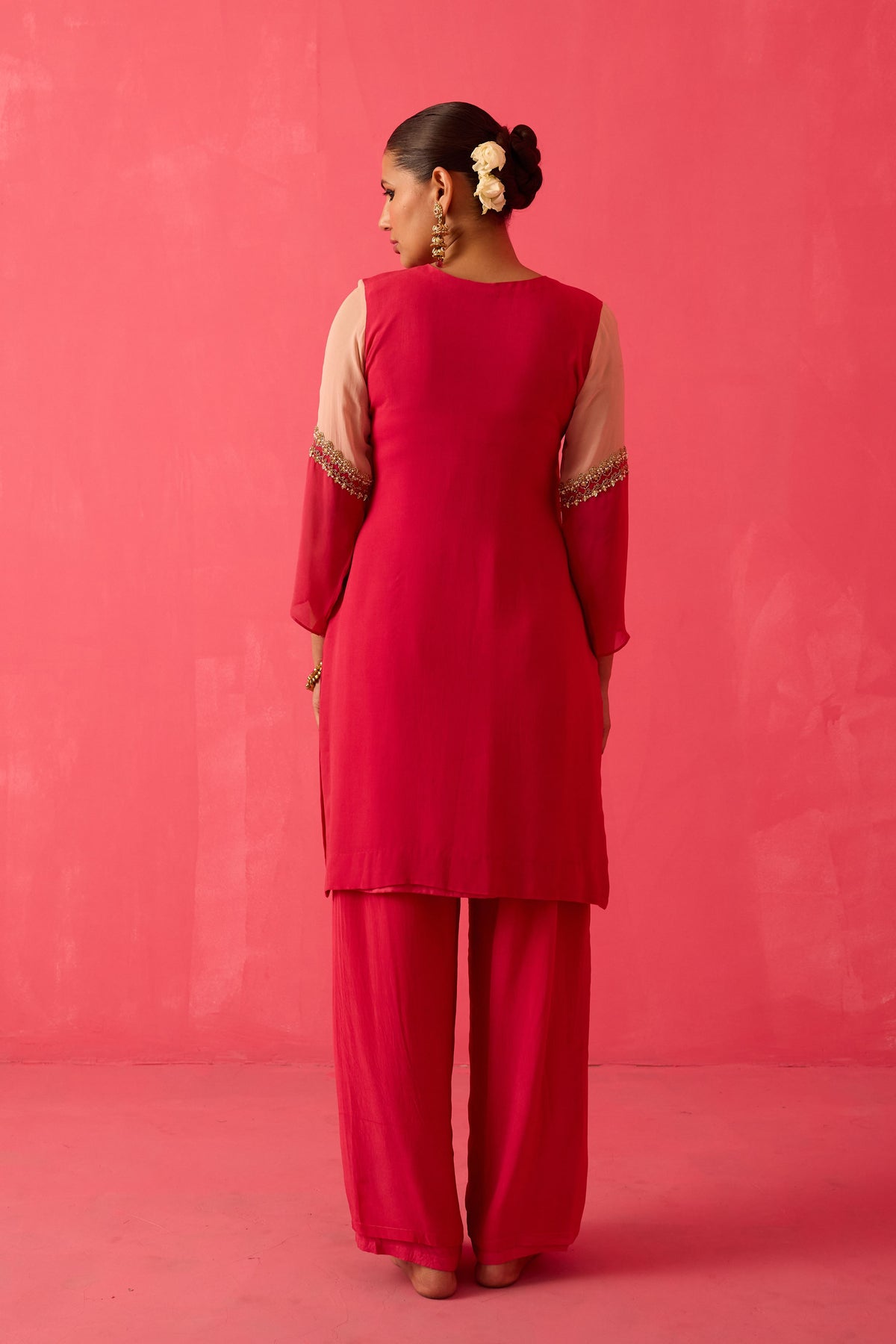 Pink Kurta Set
