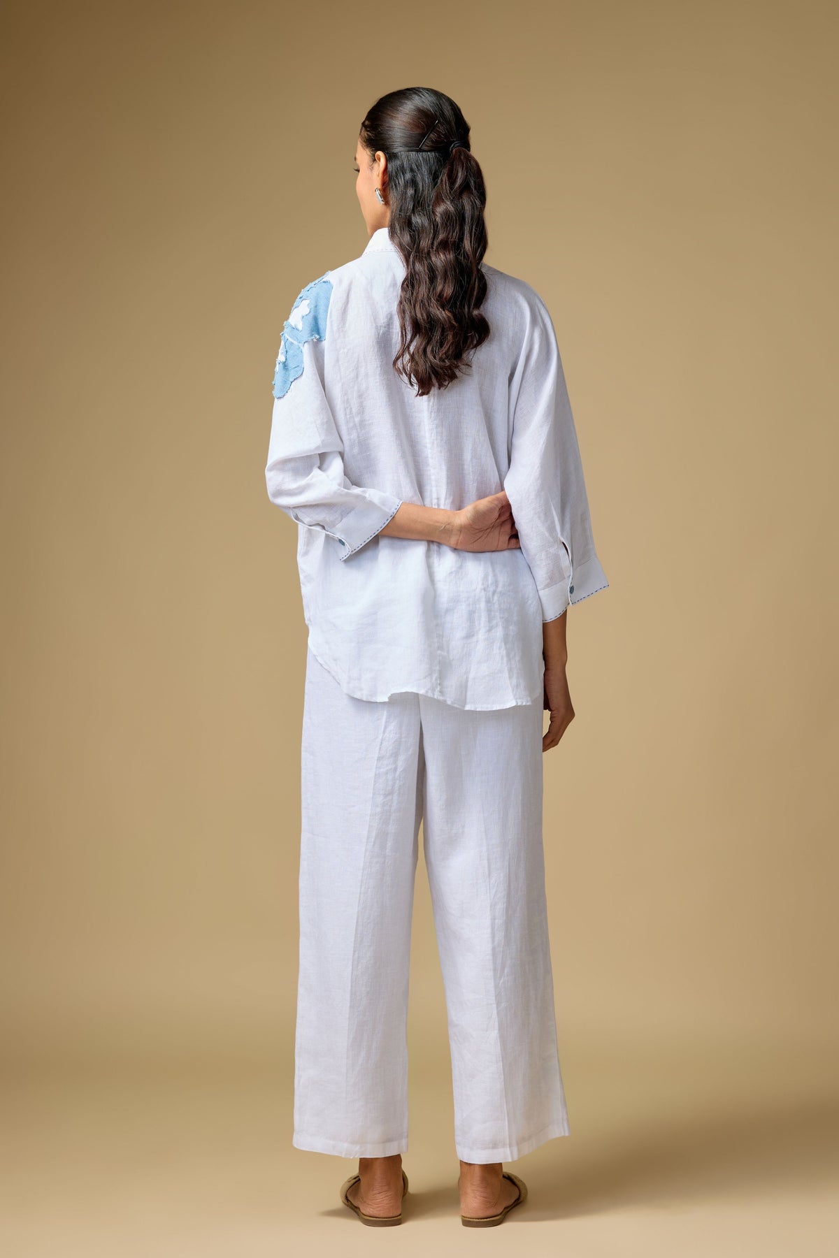 White Linen Shirt