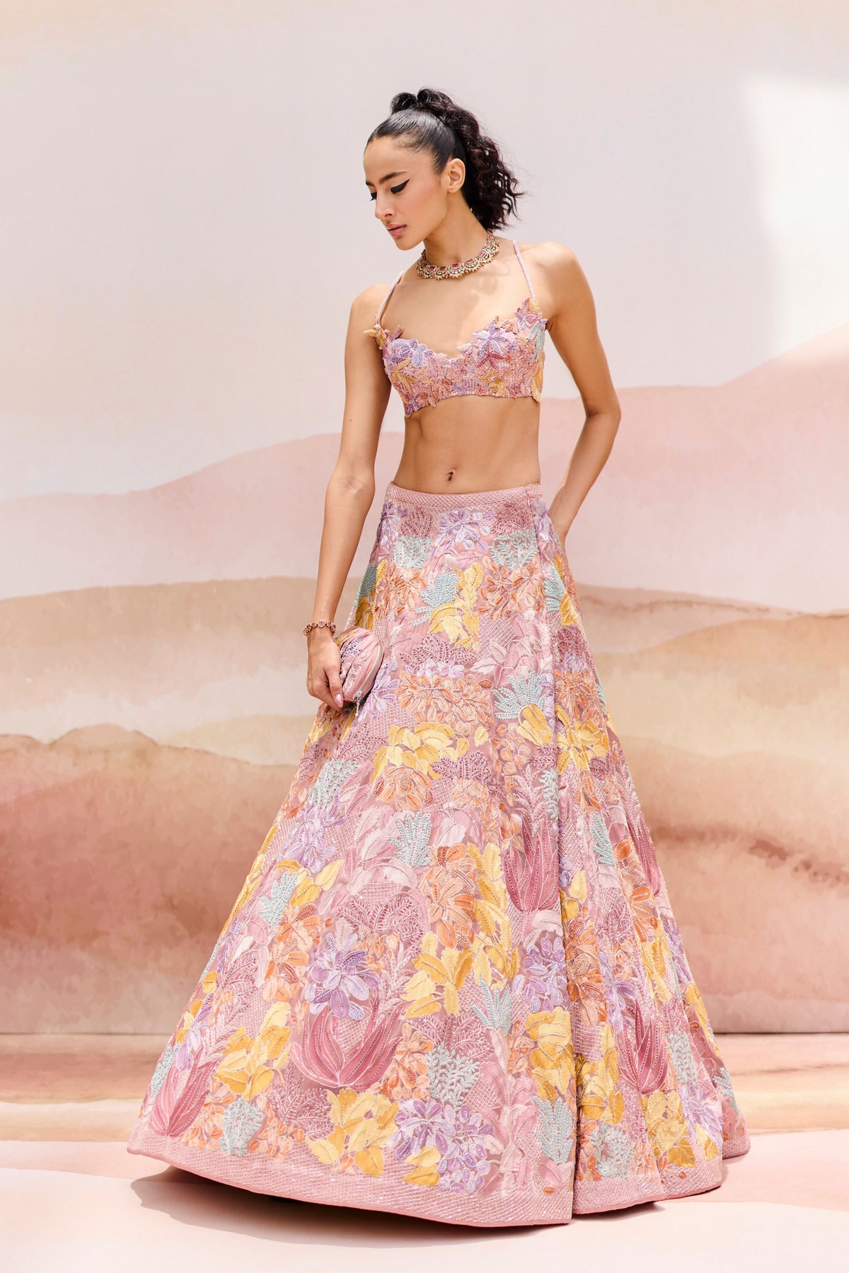 Freesia Lehenga Set